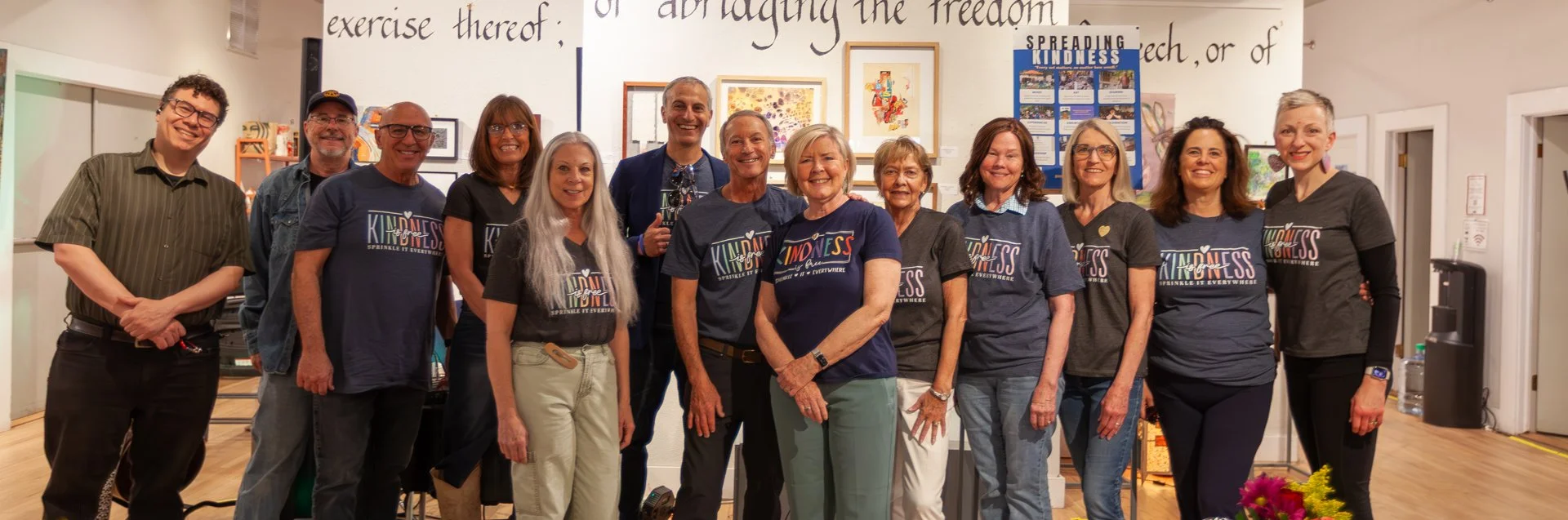 Manitou Springs Community Foundation members with Manitou Springs Volunteers
