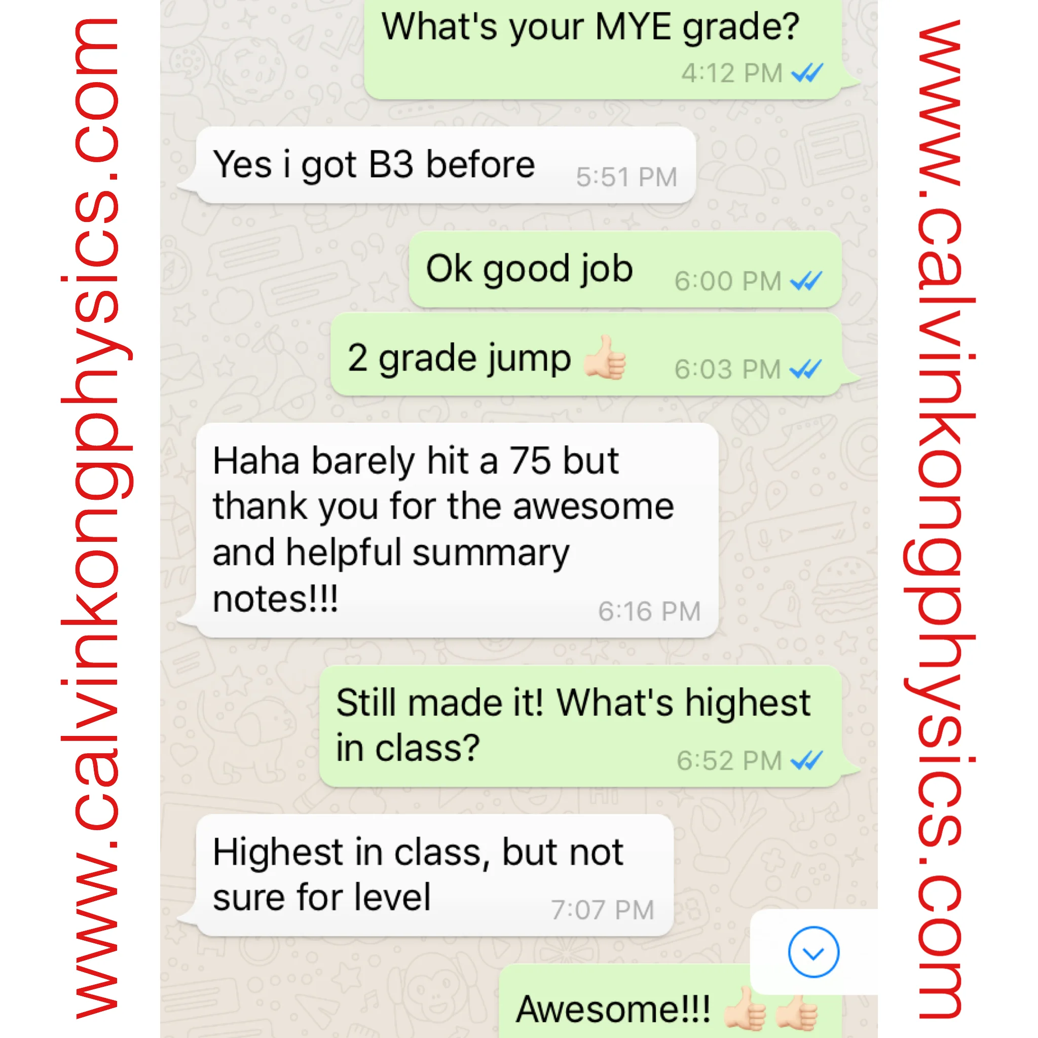 Calvin Kong Physics Tuition Clementi