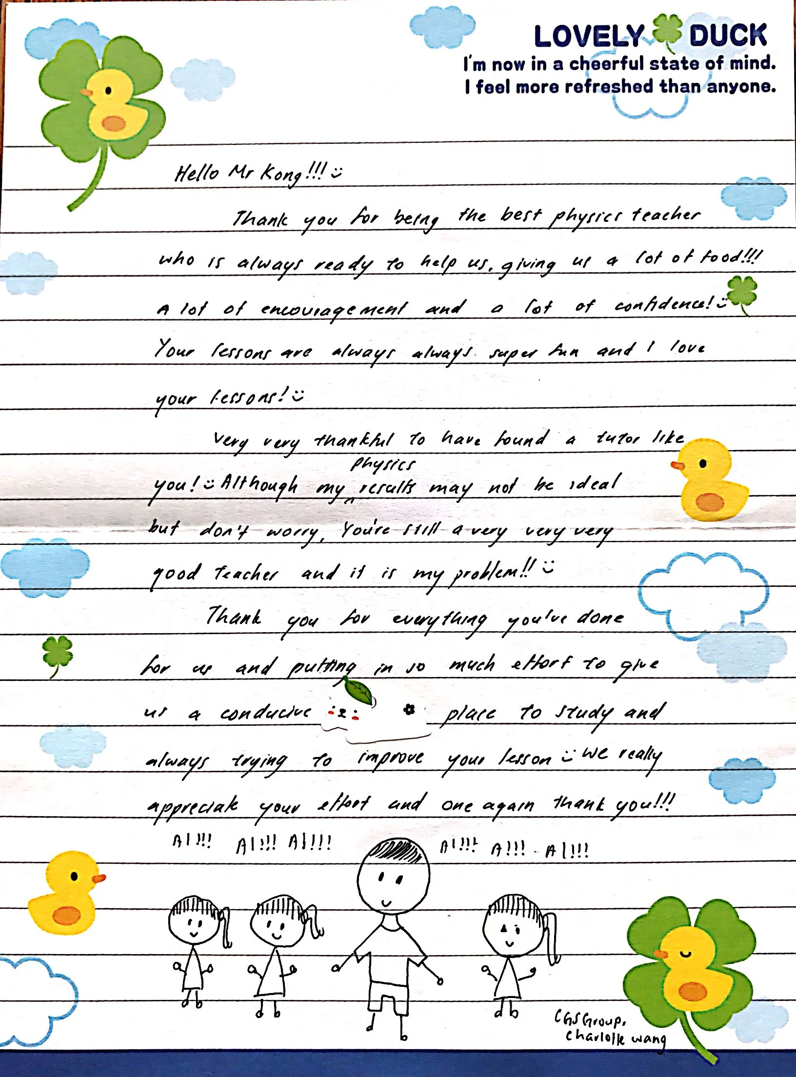 Calvin Kong Physics Tuition O-level IP