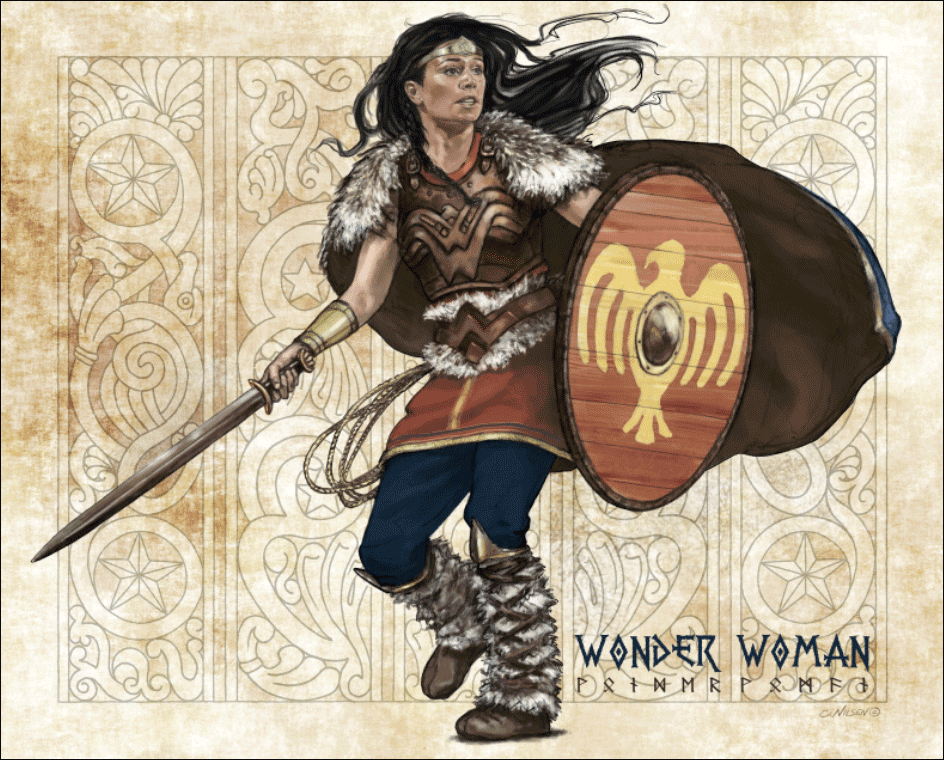 Viking Wonder Woman