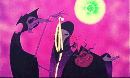 "What's the matter with these scissors?" I'm not saying it was like this, but it was a little like this.