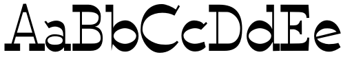 Wyoming Spaghetti Plain font. It's a reverse contrast Latin alphabet font. Would you like to read a book set in this typeface? If a website put all their body text in it, would you take it seriously?