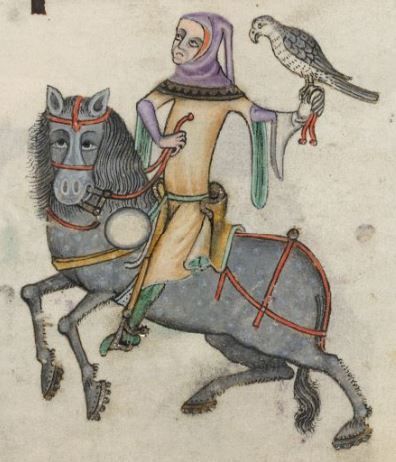 Lutrell Psalter, c. 1325-1340 CE, BL Add MS 42130, fol. 163r