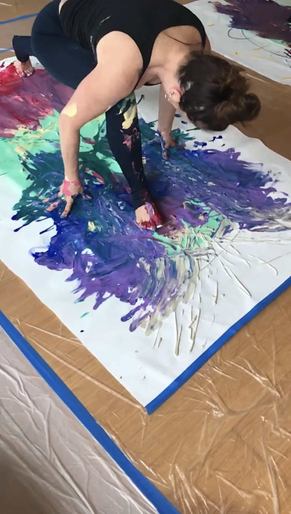 Yoga Painting • Painting Yoga