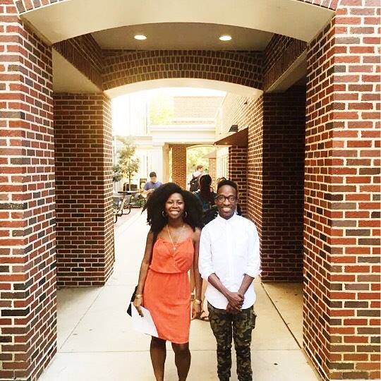 Sean Mega DesVignes & Desiree C. Bailey taught a prose poetry workshop at the University of Alabama. 