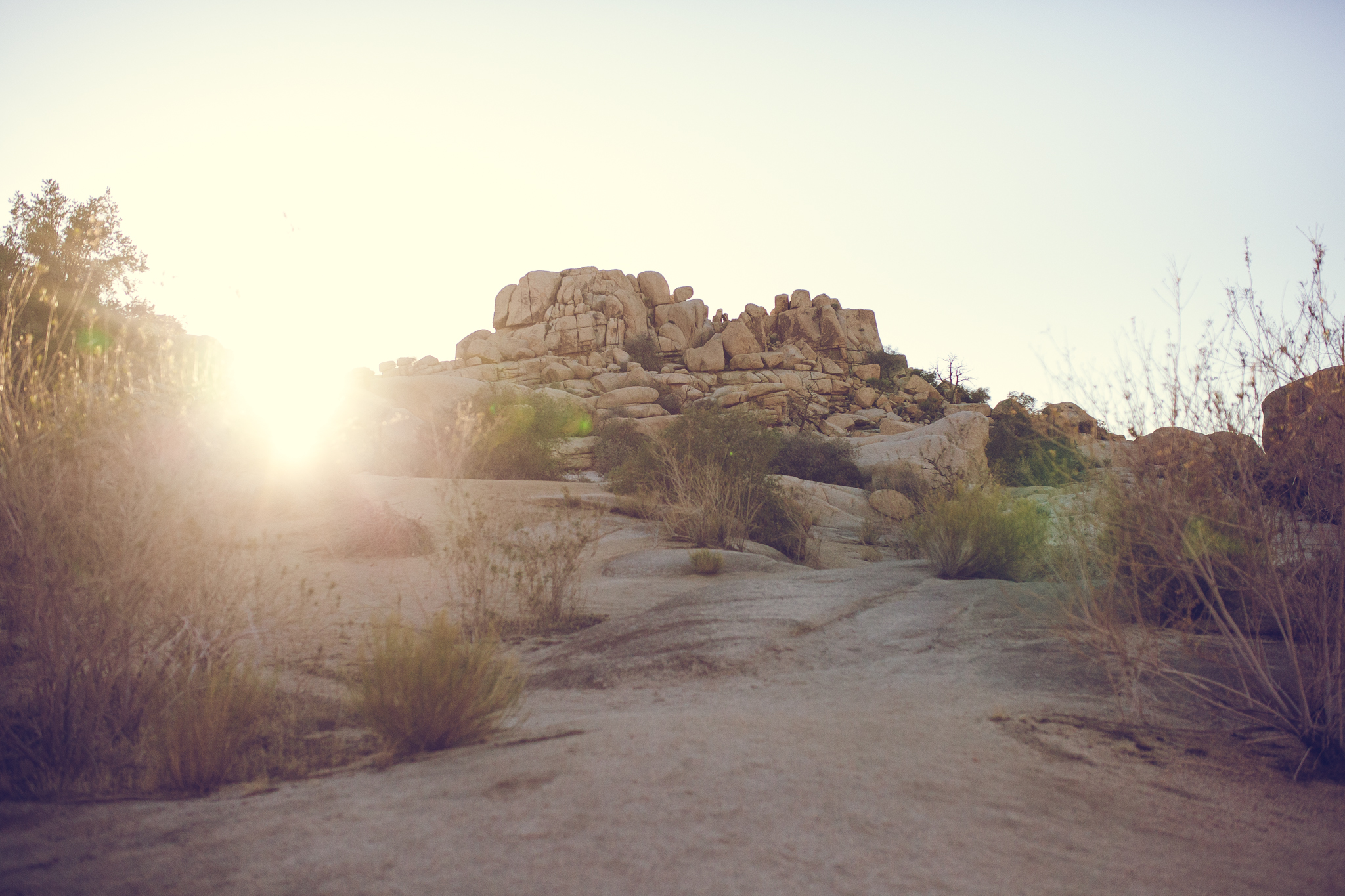 First steps out, and freezing alive in the desert :P!