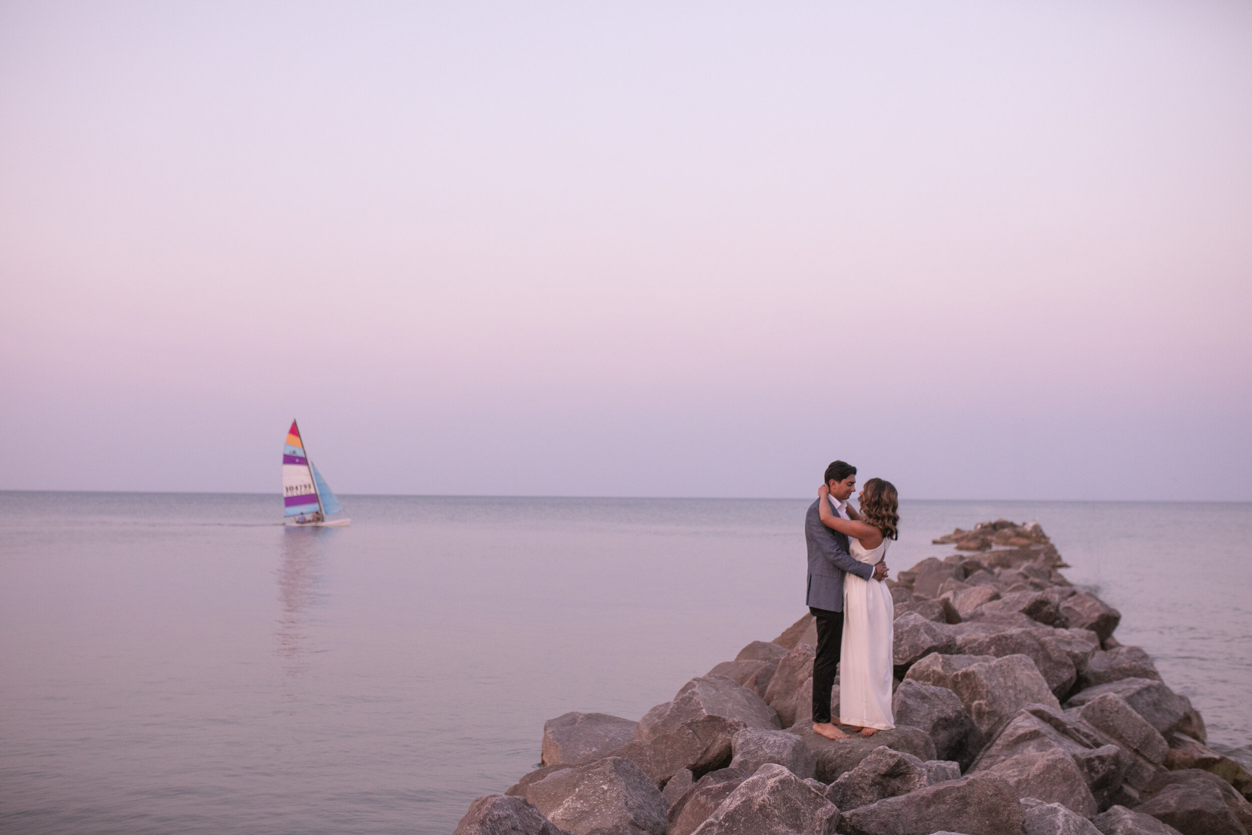 Chicago Indian Wedding Photographers (Gillson Beach Engagement Pictures 05)-47.jpg