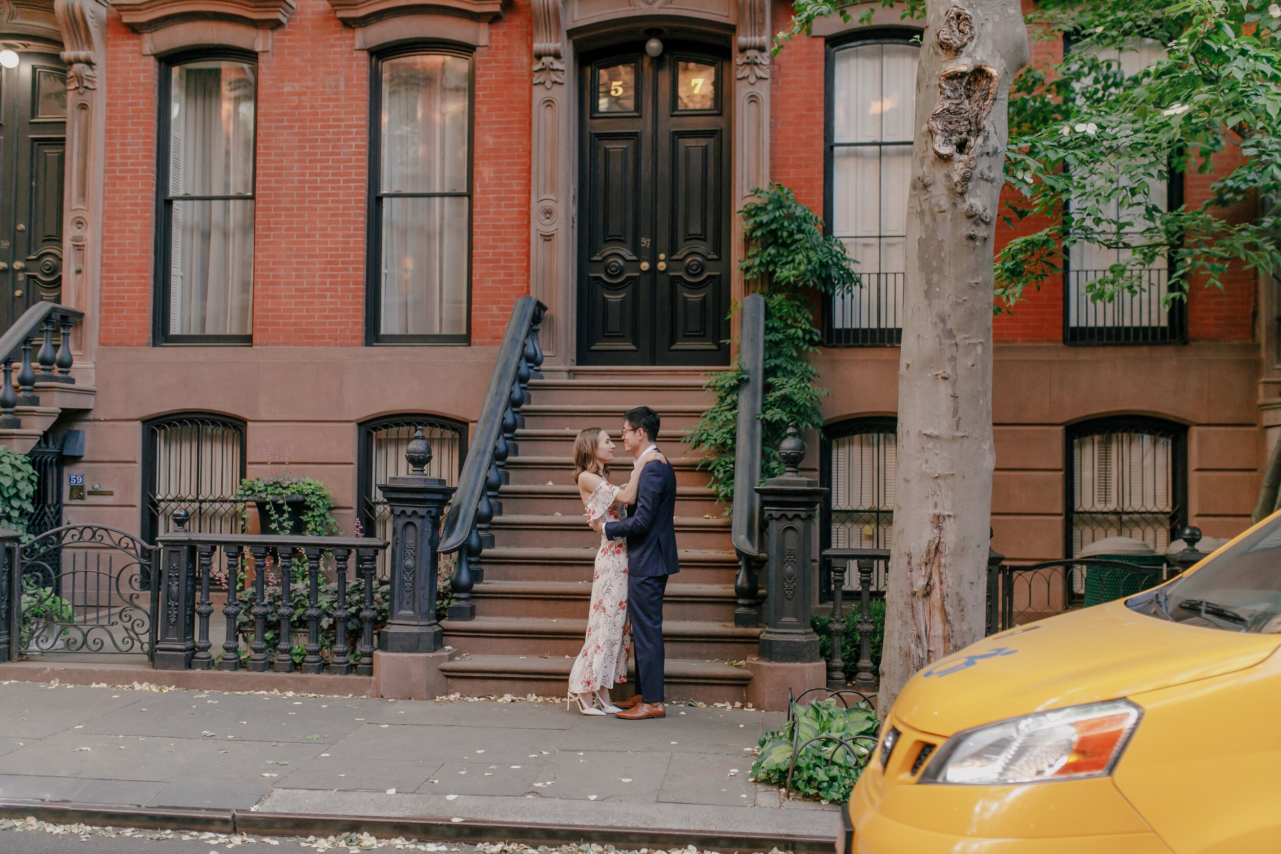 Greenwich Village Manhattan Engagement Shoot (Connie Marina Photography B&L)-134.jpg