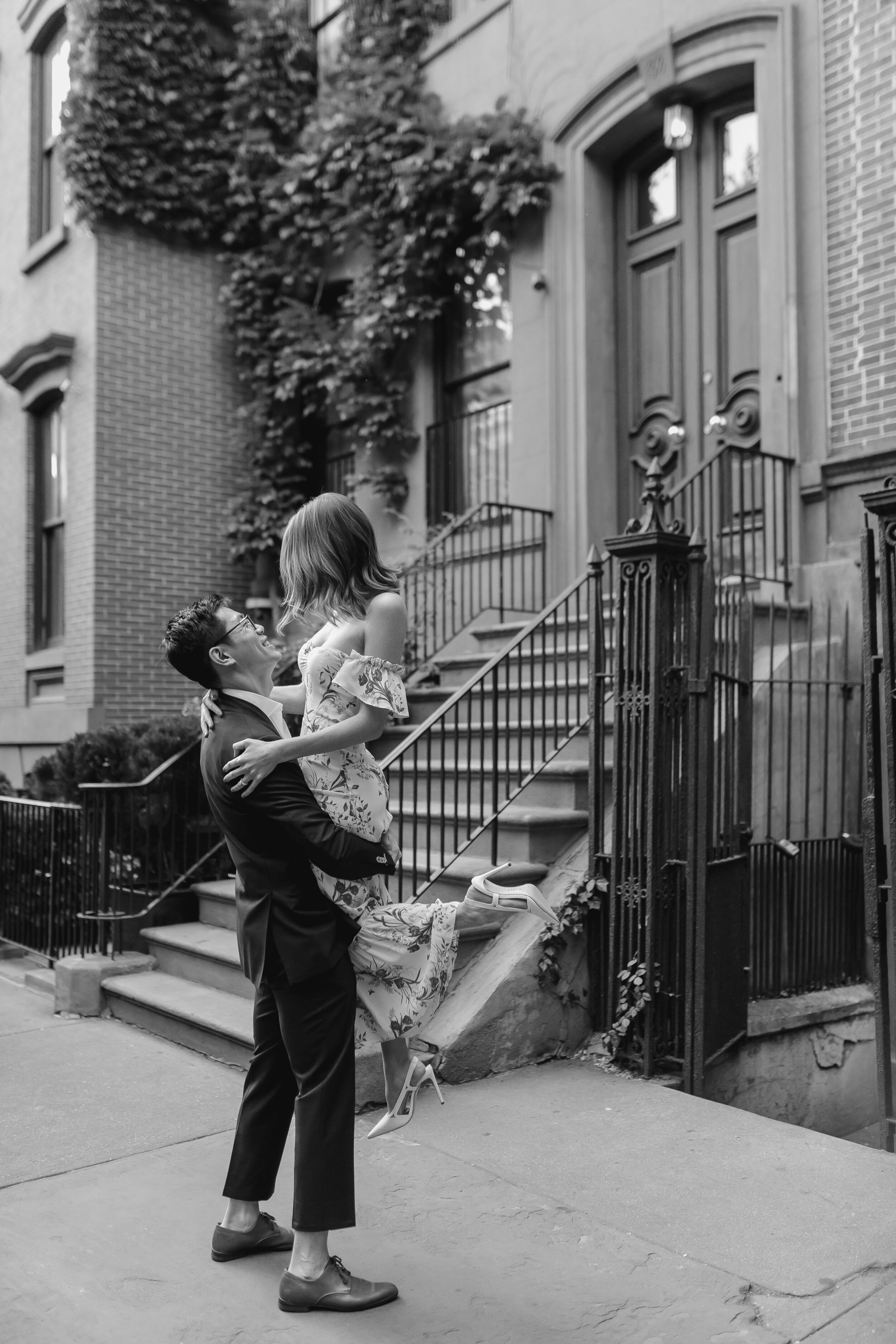 Greenwich Village Manhattan Engagement Shoot (Connie Marina Photography B&L)-147.jpg