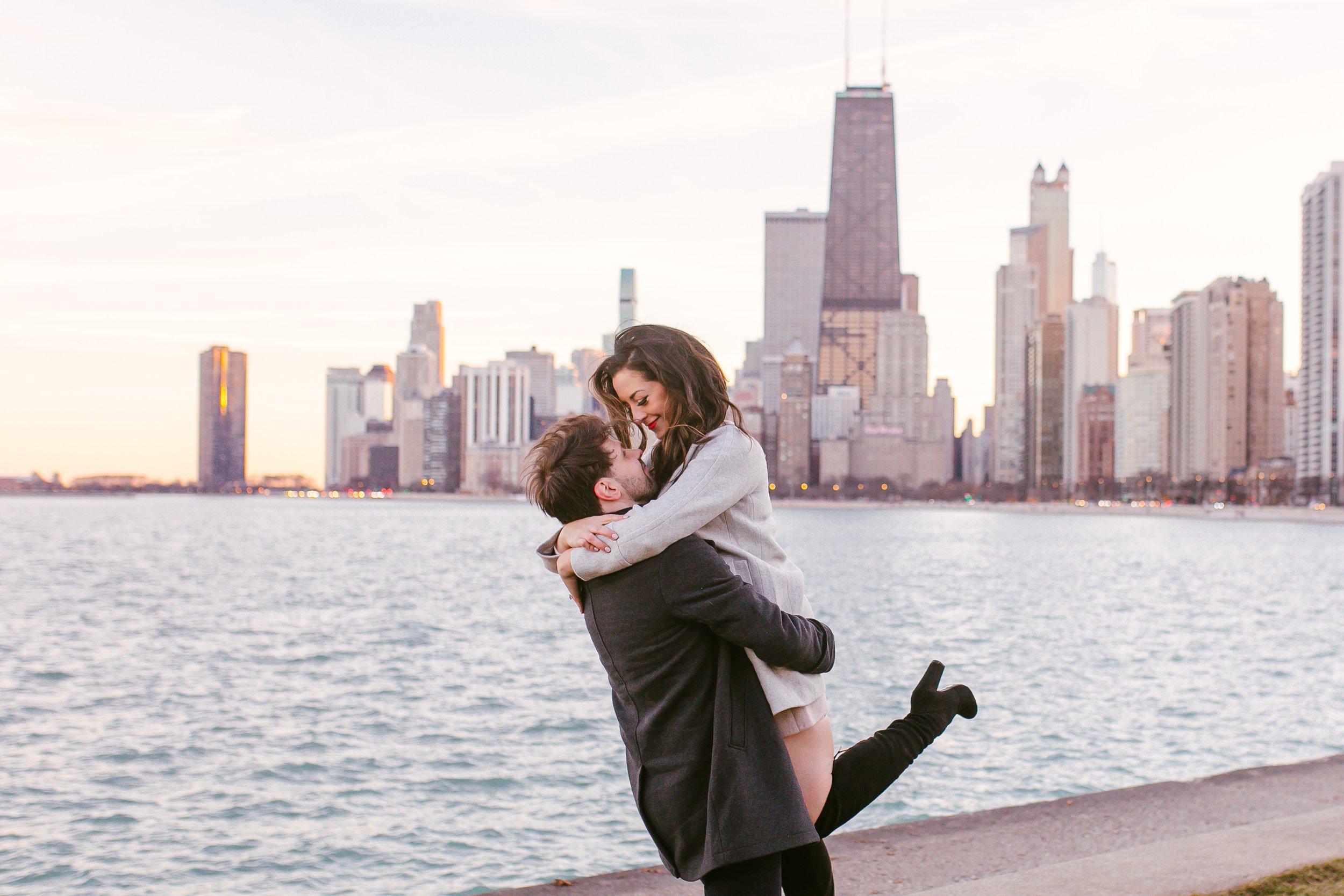 Chicago Wedding Photographer (Chicago Cultural Center and North Ave Beach Engagement) 02-54.jpg