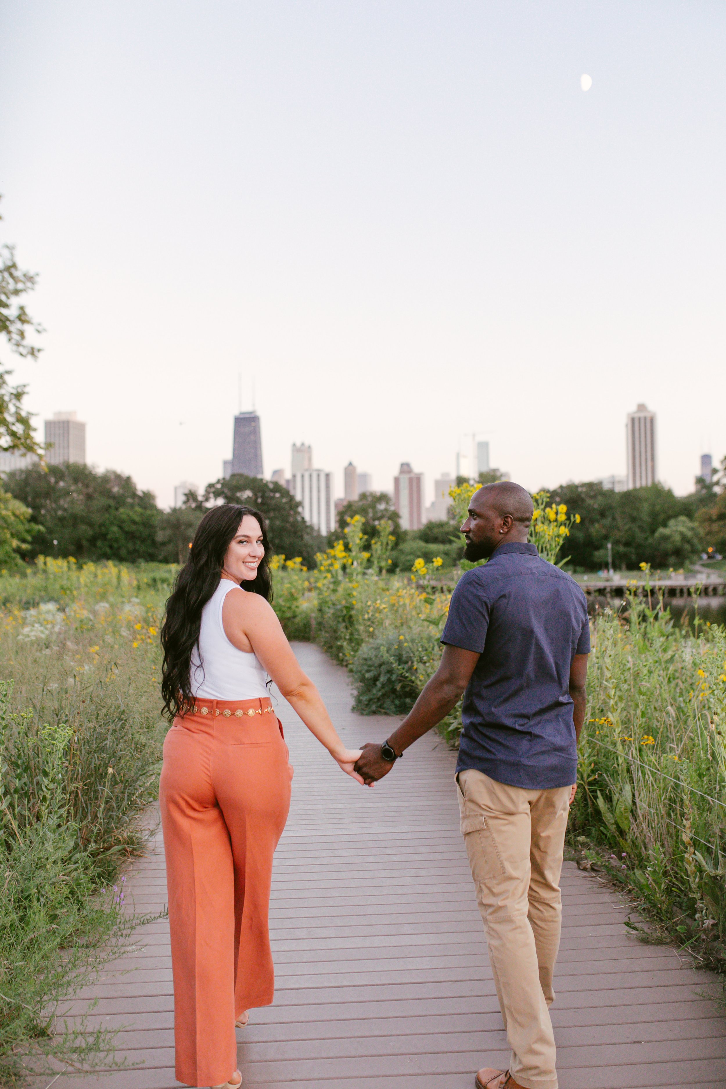 Chicago Wedding Photographer (Wacker Bridges and Lincoln Park Boardwalk Engagement Shoot)-380.jpg