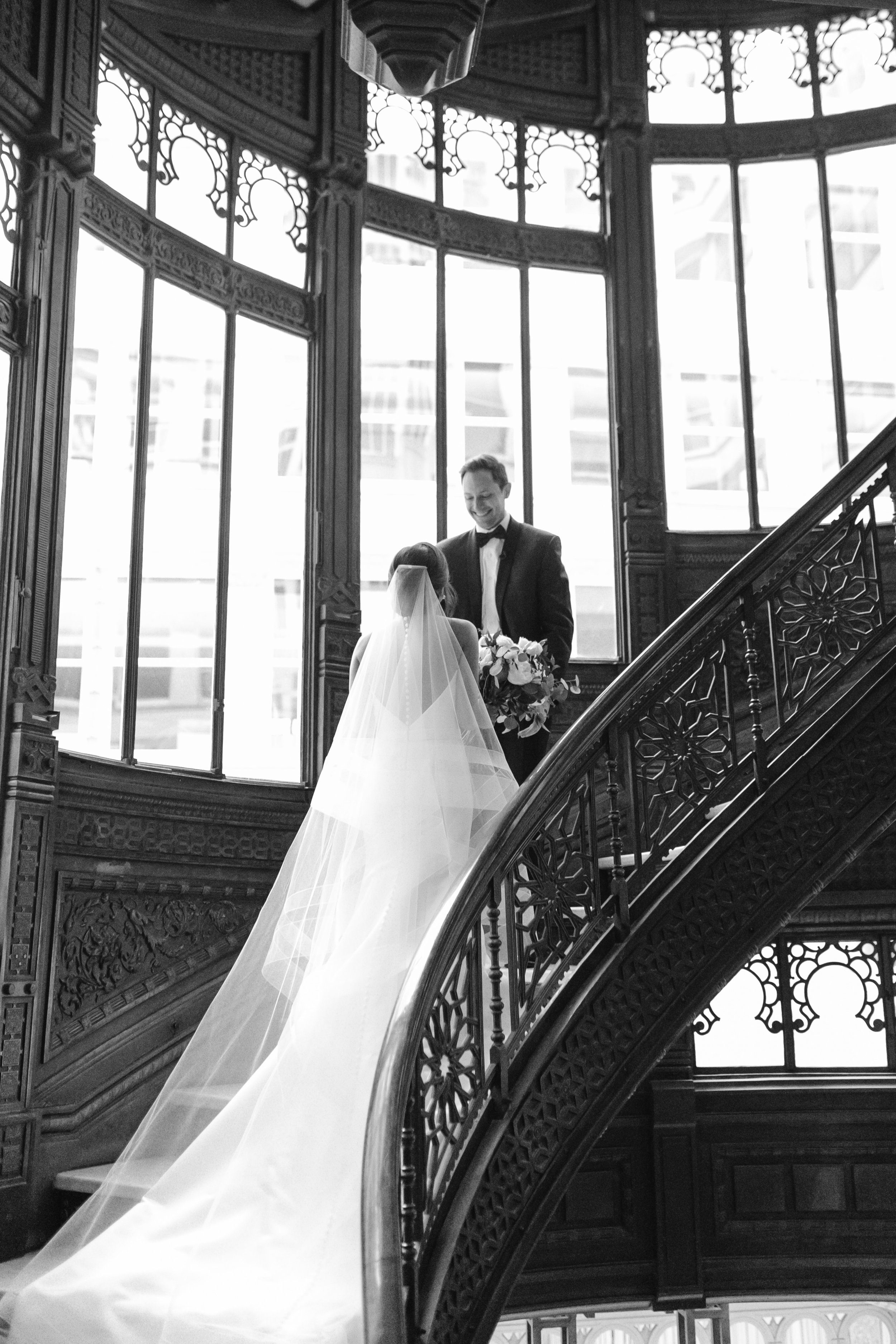 Chicago Wedding Photographer (Rookery Building Stairs Photography 00)-39.jpg