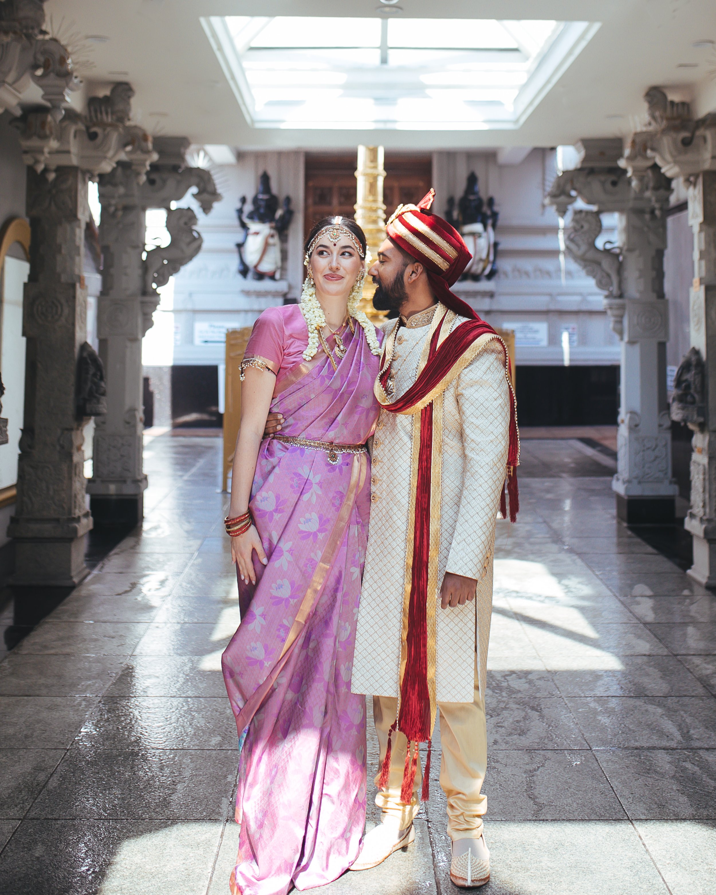 New york wedding photographer (The Hindu Temple Society of North America and Sri Maha Vallabha Ganapati Devasthanam temple Queens New york wedding)-42.jpg
