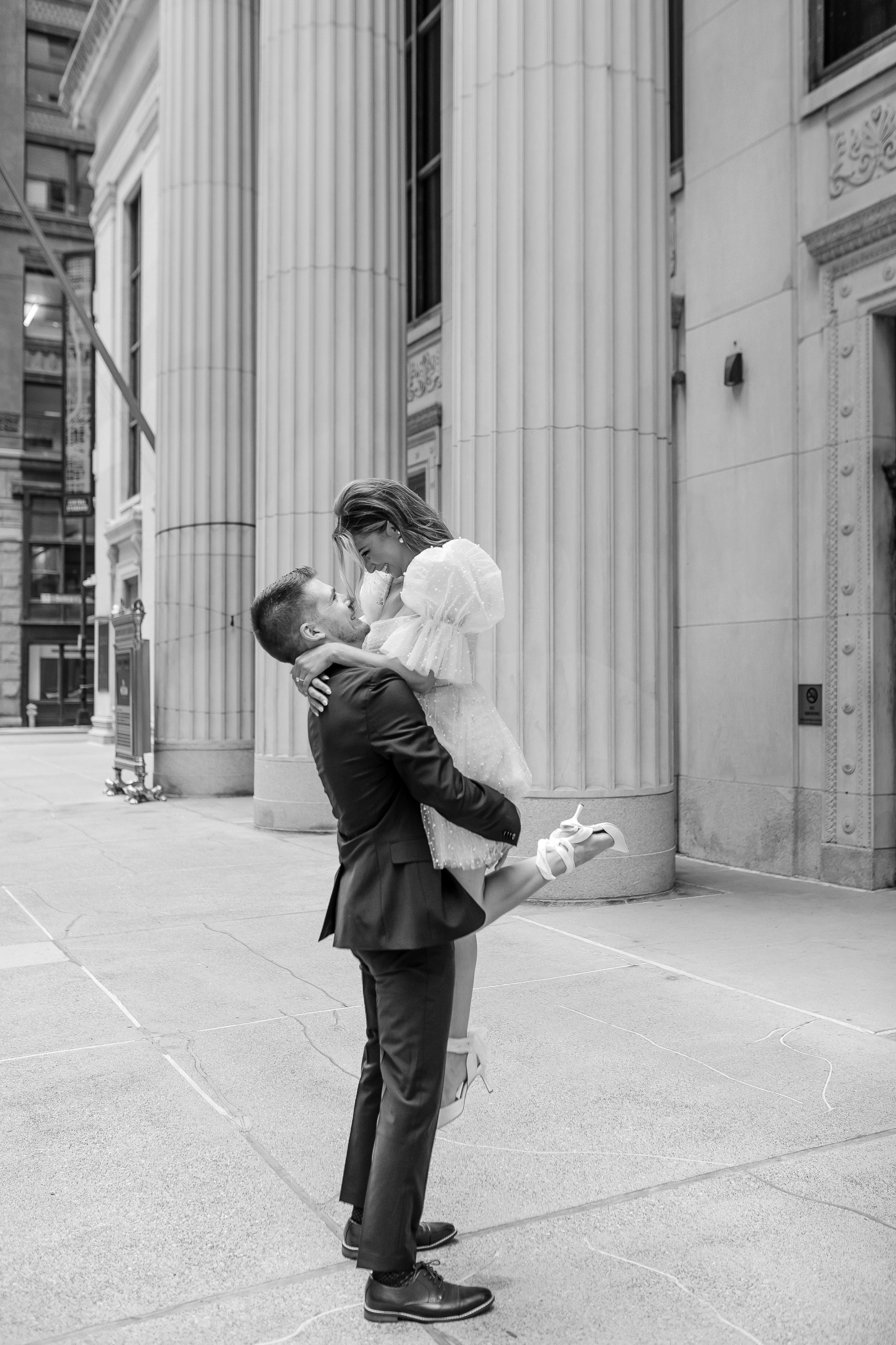 Chicago editorial wedding photographer (Board of trade engagement couples shoot)-94-2.jpg