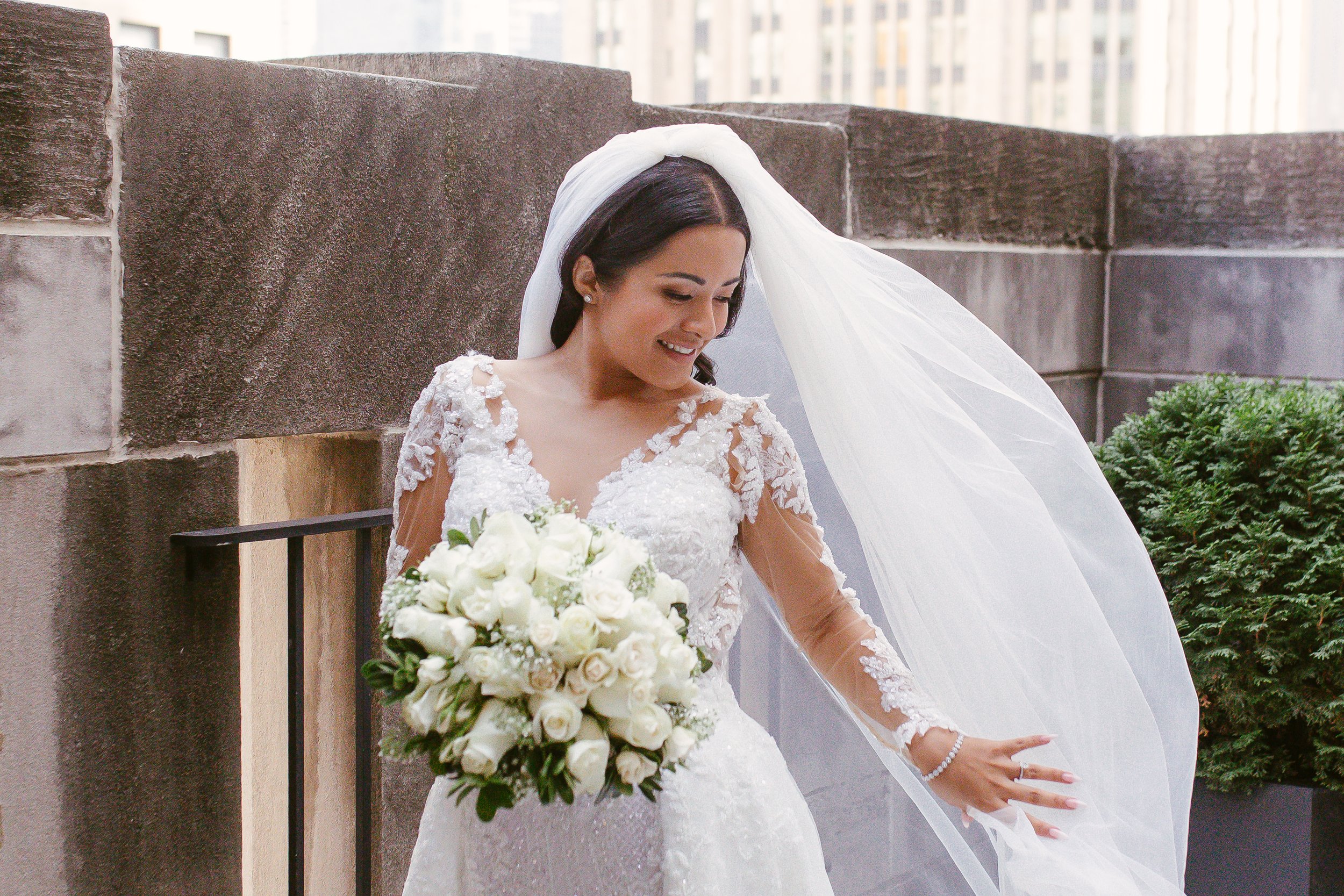 Chicago editorial wedding photographer (The Gwen Hotel Holy Name Cathedral Wrigley Building couples photo shoot) 03-11.jpg