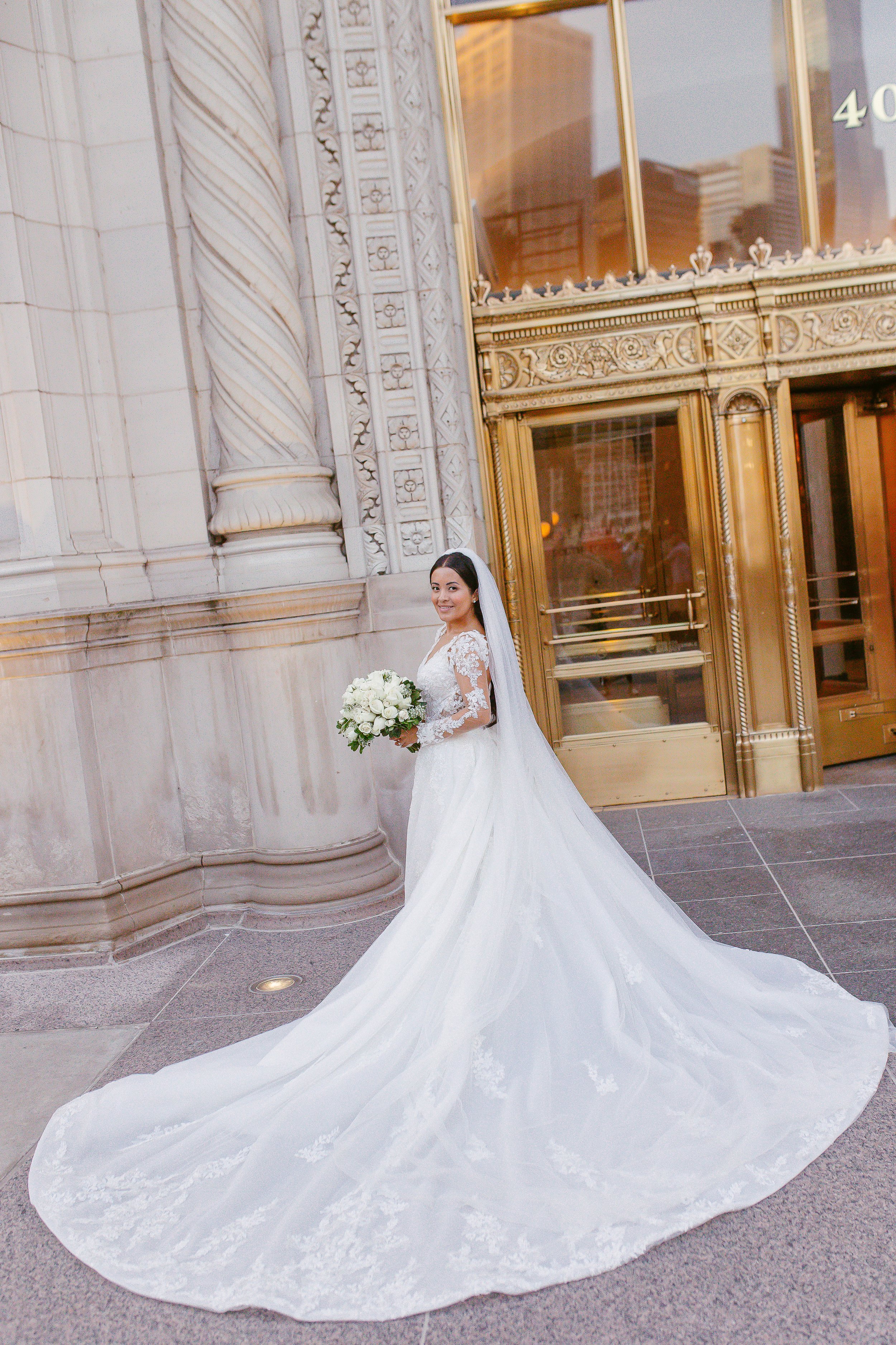 Chicago editorial wedding photographer (Holy Name Cathedral and The Gwen Hotel Downtown) Couple portraits-361.jpg