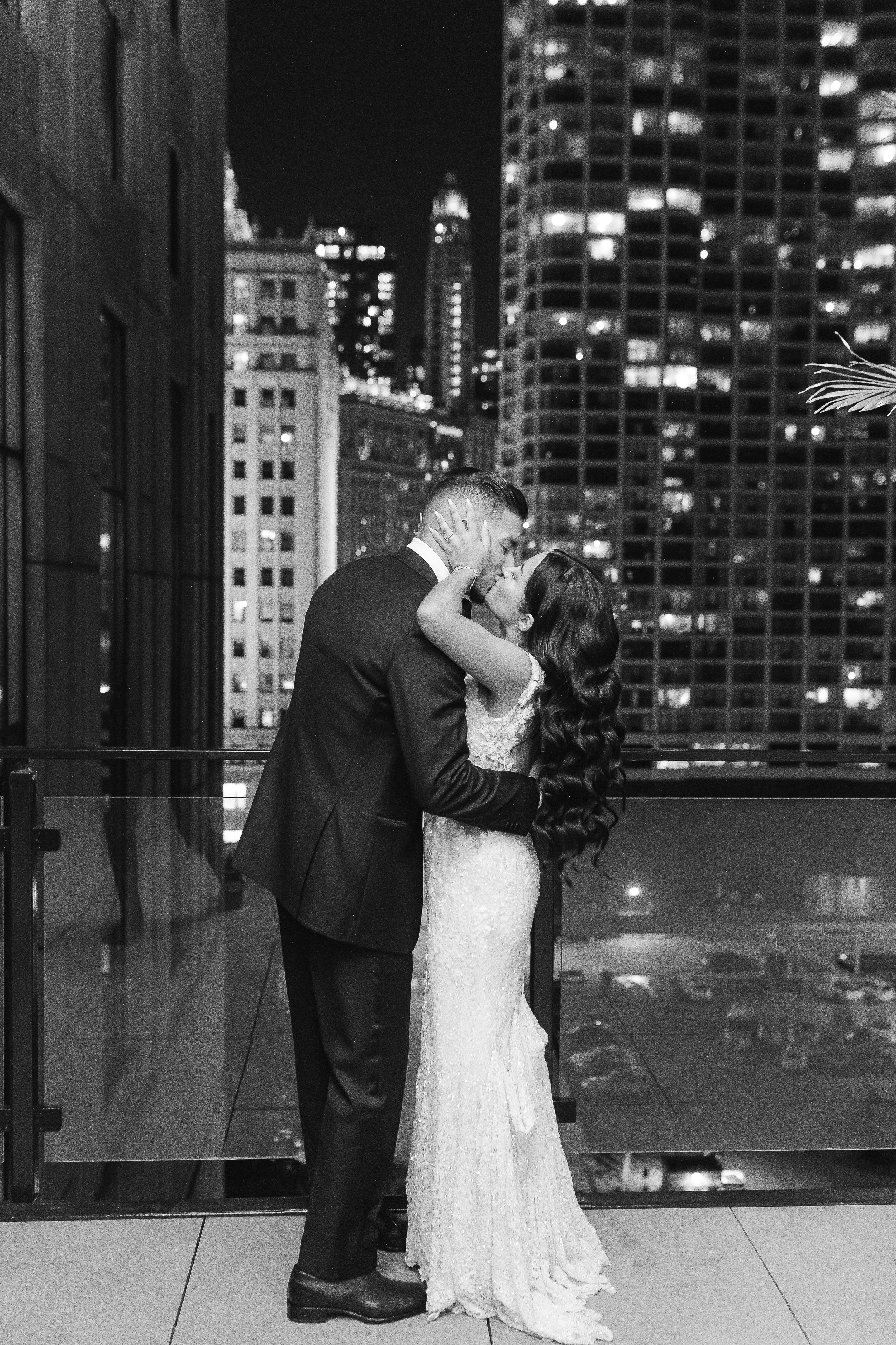 Chicago editorial wedding photographer (Holy Name Cathedral and The Gwen Hotel Downtown) Couple portraits-398.jpg