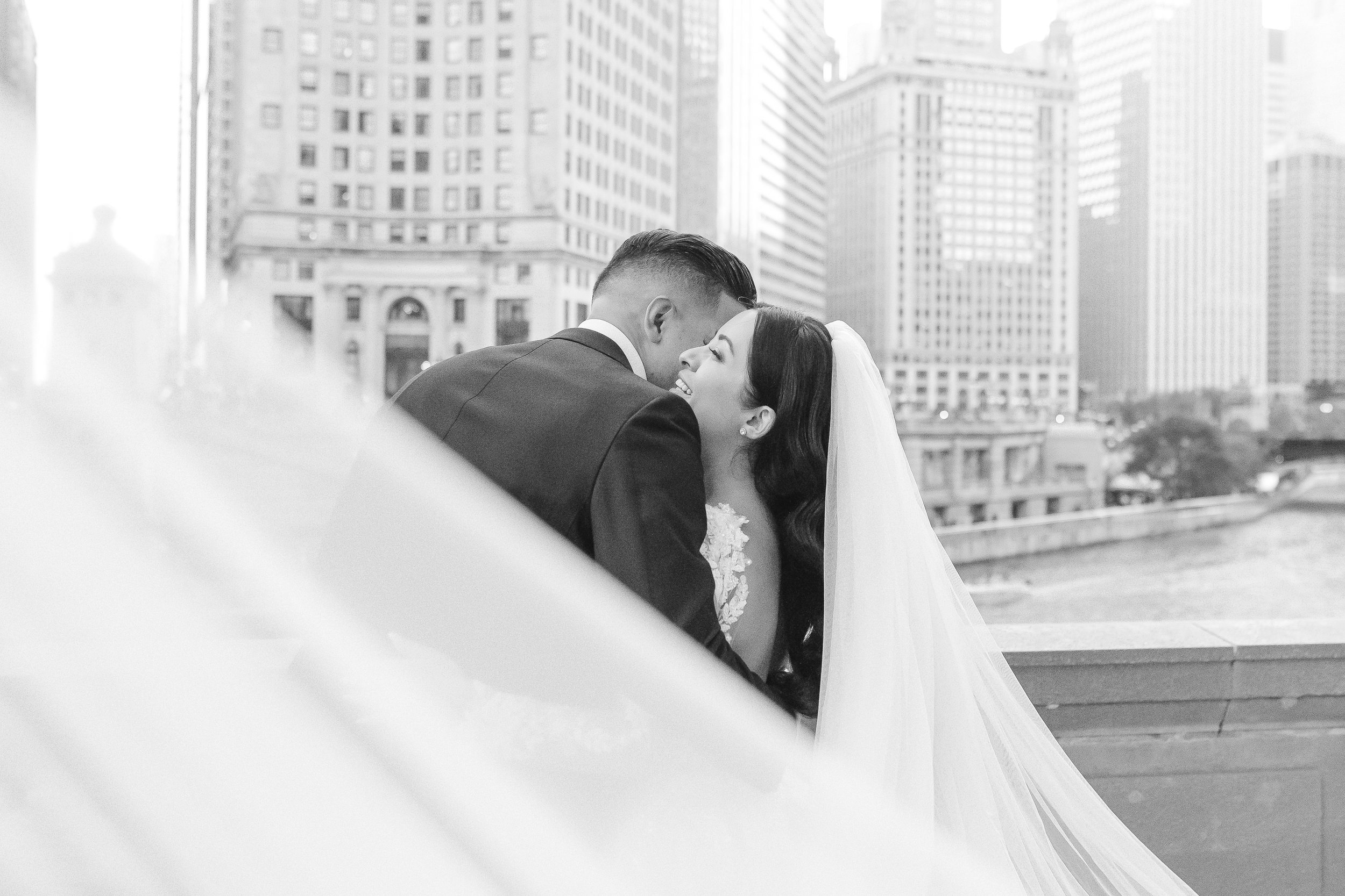 Chicago editorial wedding photographer (Holy Name Cathedral and The Gwen Hotel Downtown) Couple portraits-166.jpg