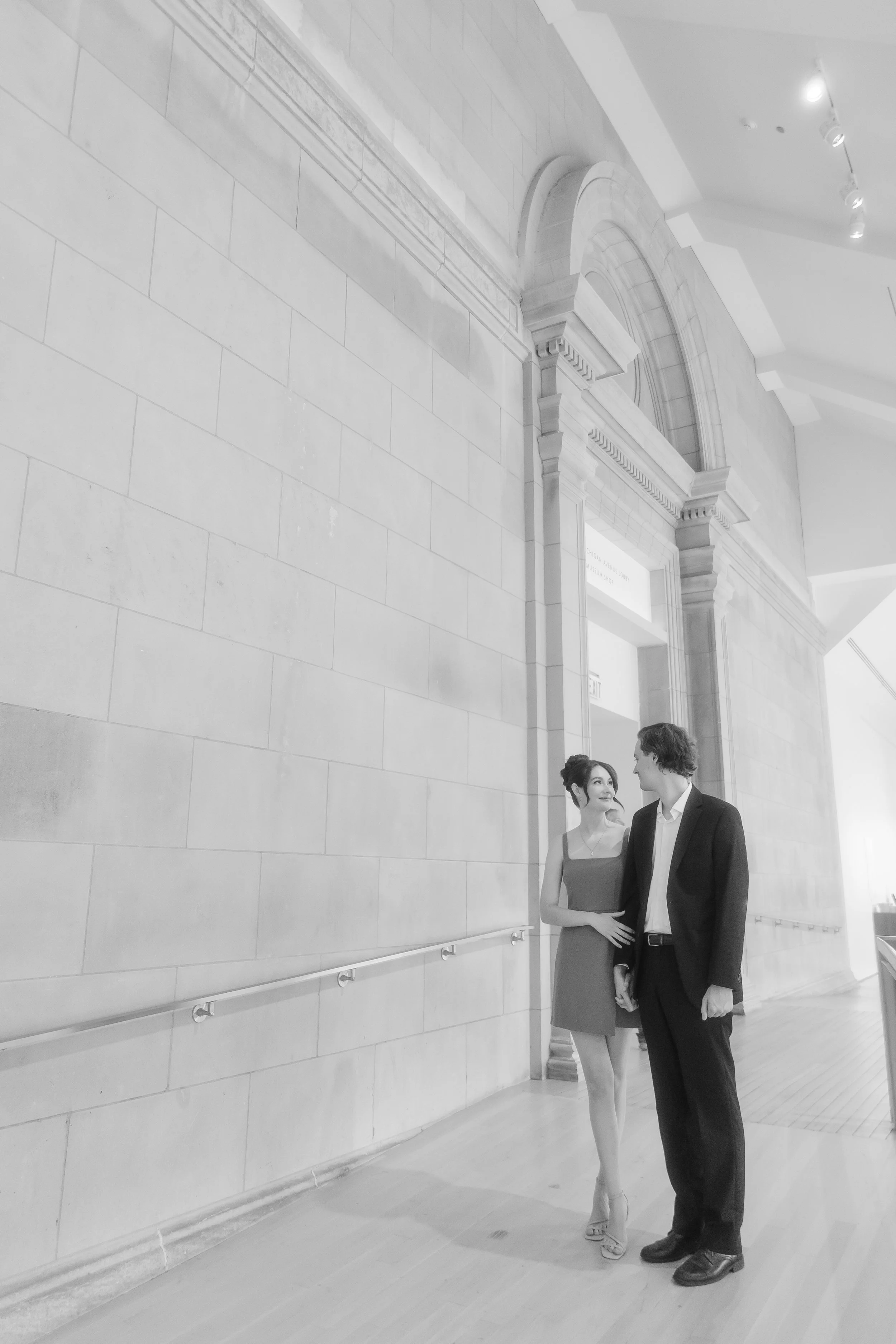 Chicago editorial wedding photographer (Art Institute of Chicago engagement garden photo shoot)-95.jpg