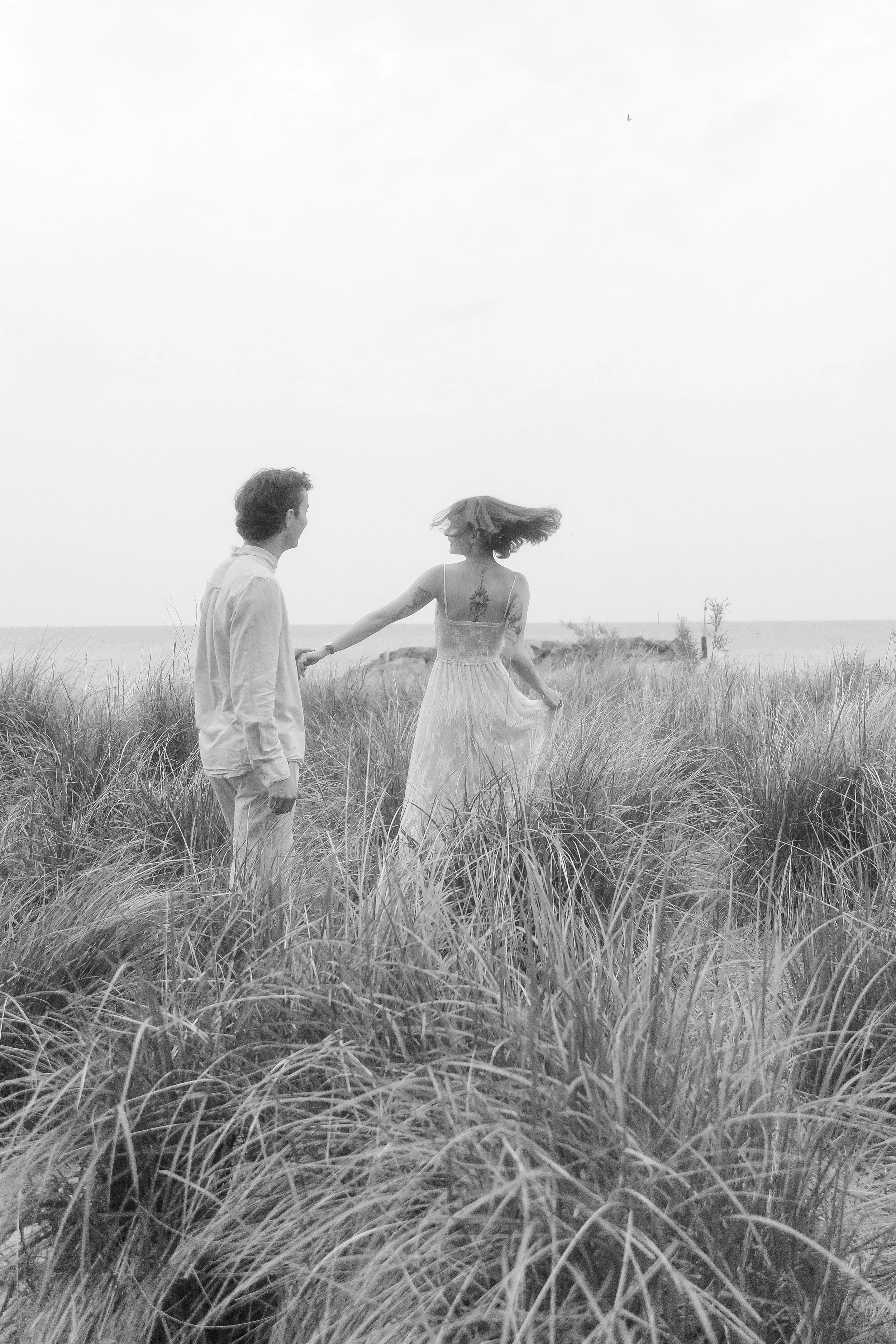 Chicago editorial wedding photographer (Gillson Beach Wilmette proposal engagement couples photo shoot)03-39.jpg