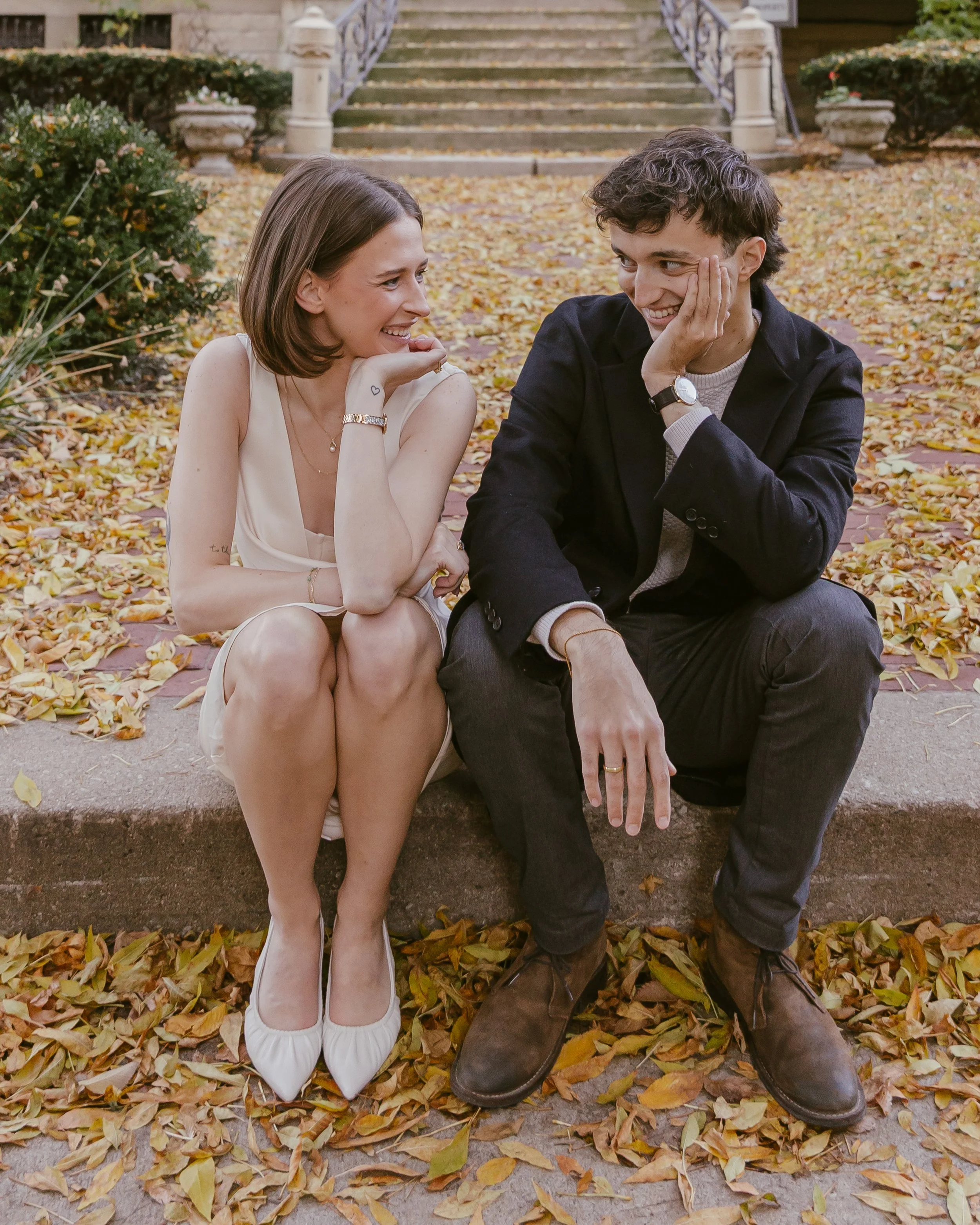 Chicago editorial wedding photographer (Gold Coast couples autumn engagement shoot)-352.jpg