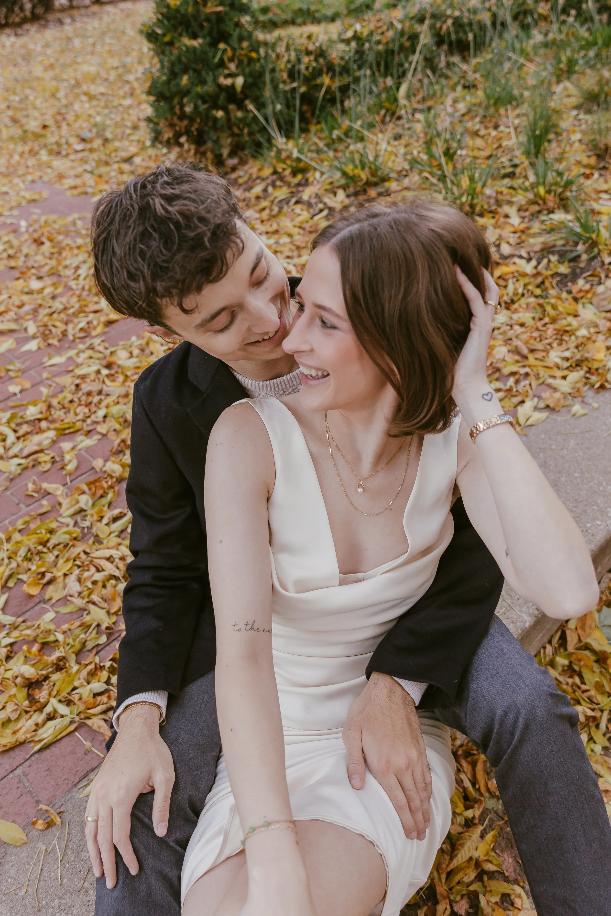 Chicago editorial wedding photographer (Gold Coast couples autumn engagement shoot)-358.jpg