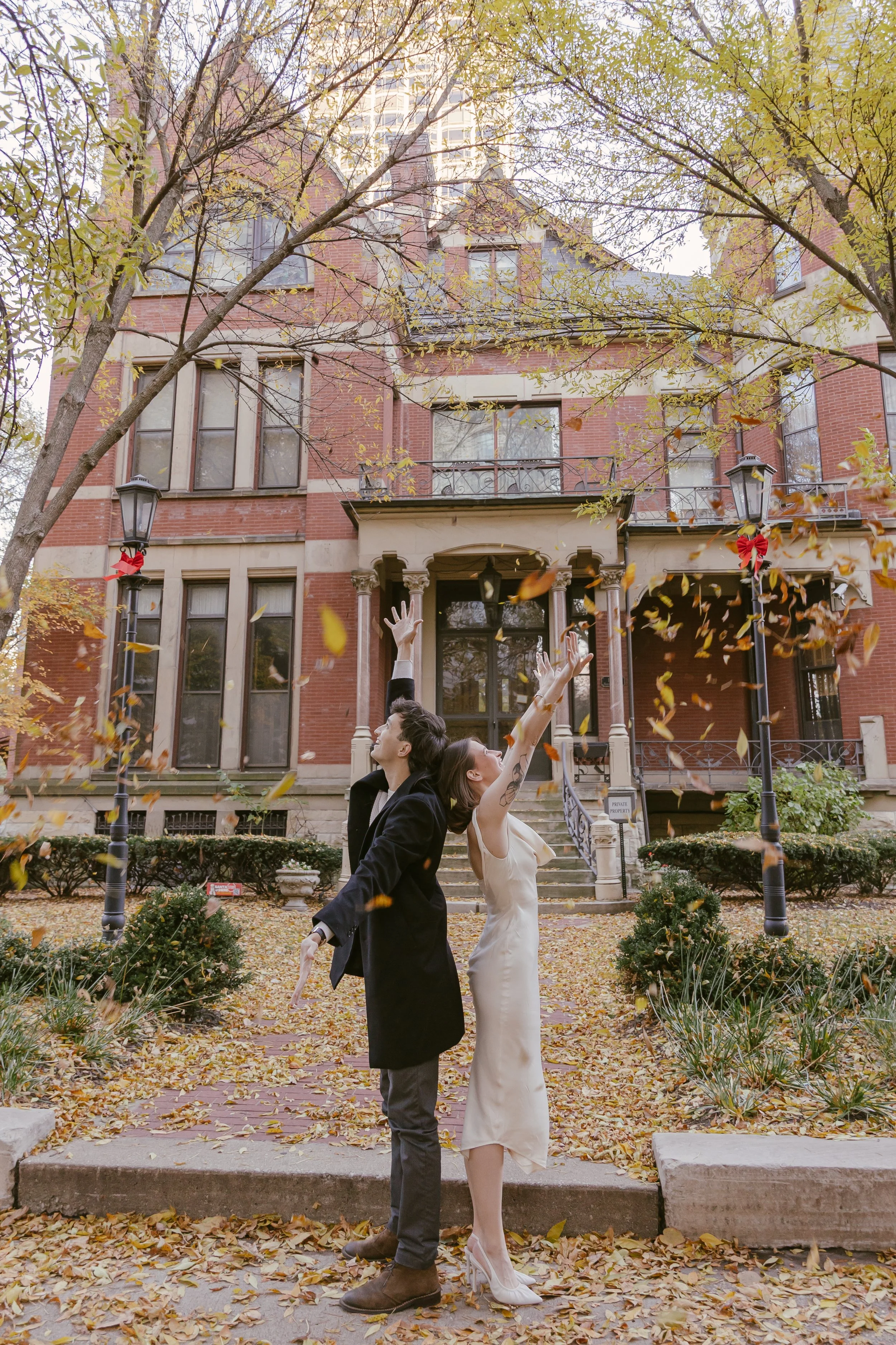 Chicago editorial wedding photographer (Gold Coast couples autumn engagement shoot)-374.jpg