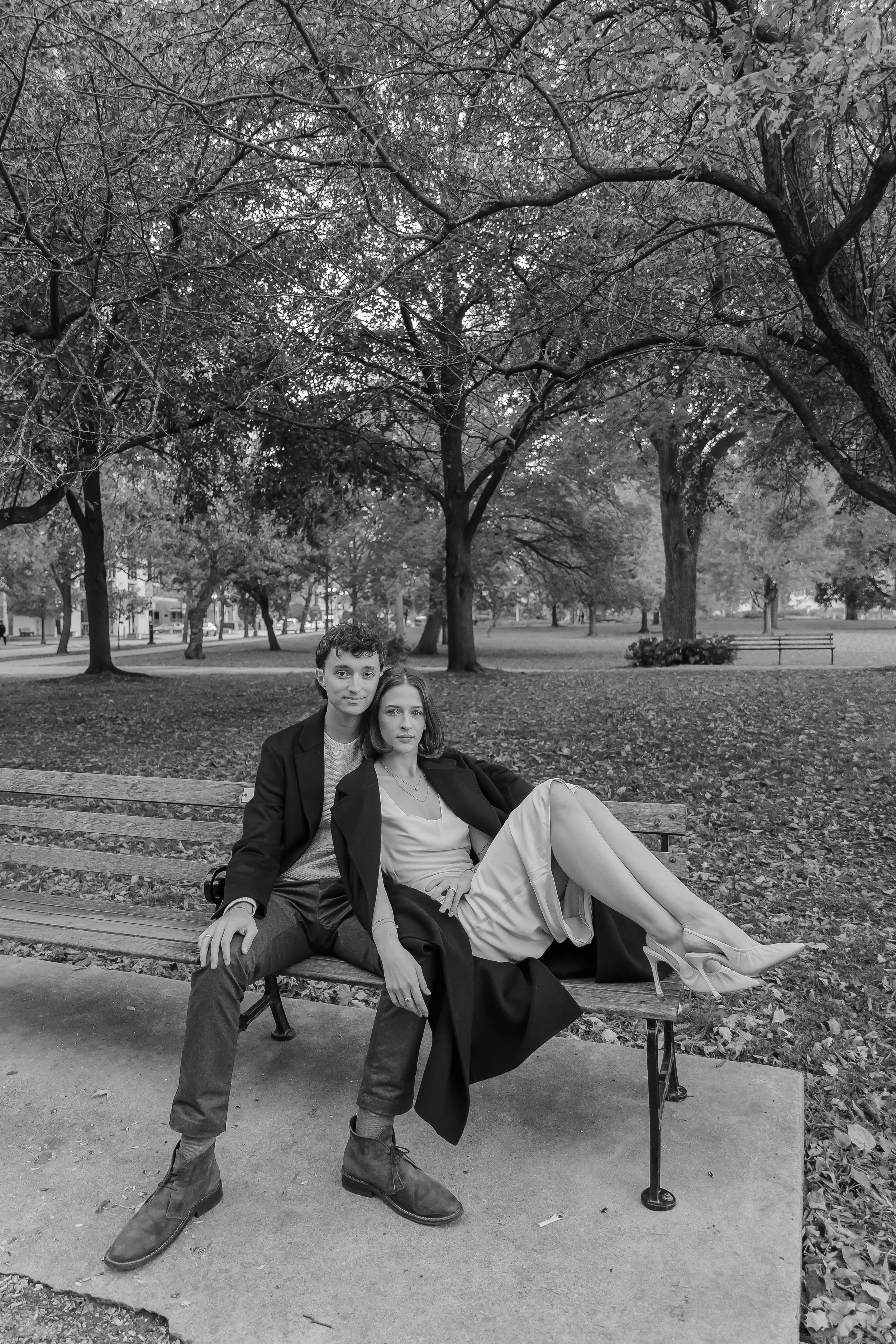 Chicago editorial wedding photographer (Gold Coast couples autumn engagement shoot)-465.jpg