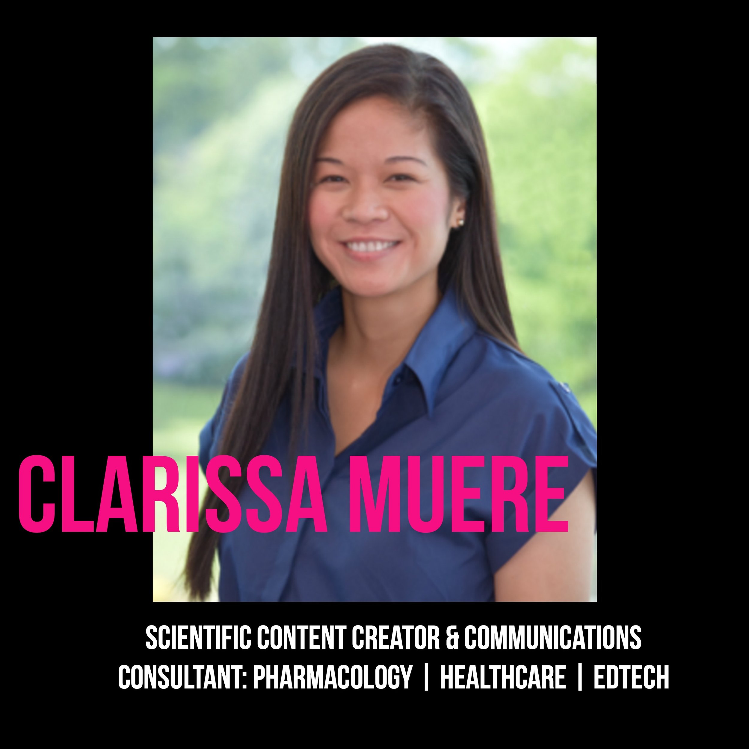 THE JILLS OF ALL TRADES™ Clarissa Muere Scientific Content Creation and Communications