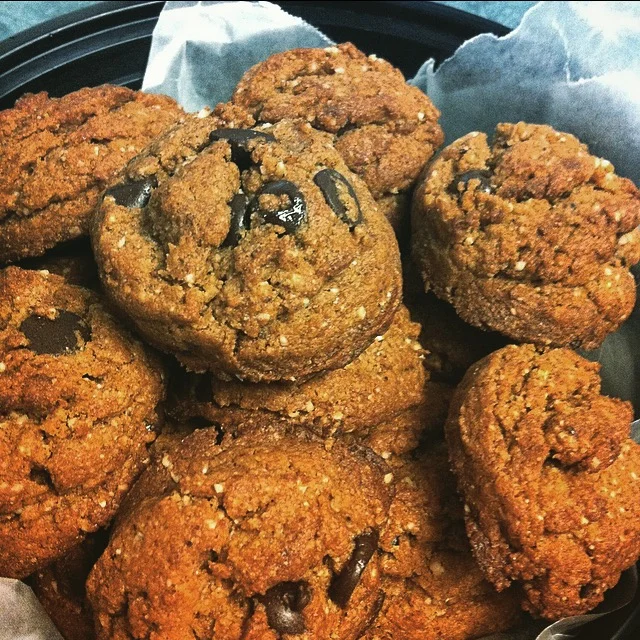 Almond butter cookies (dairy and gluten free)