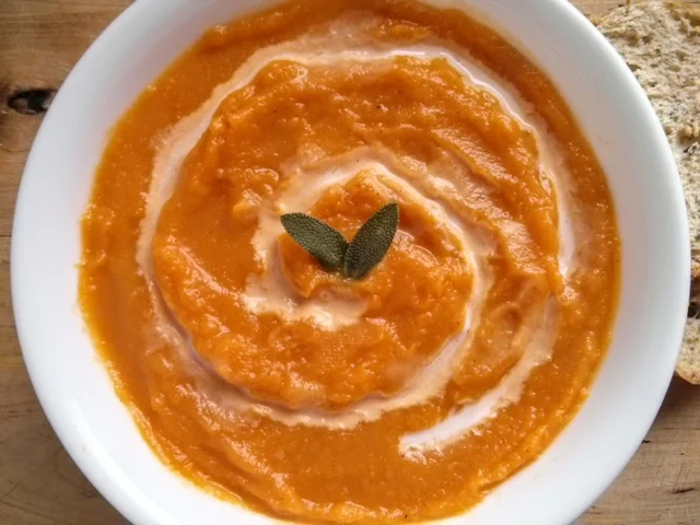 Meatless Monday: Roasted butternut squash soup