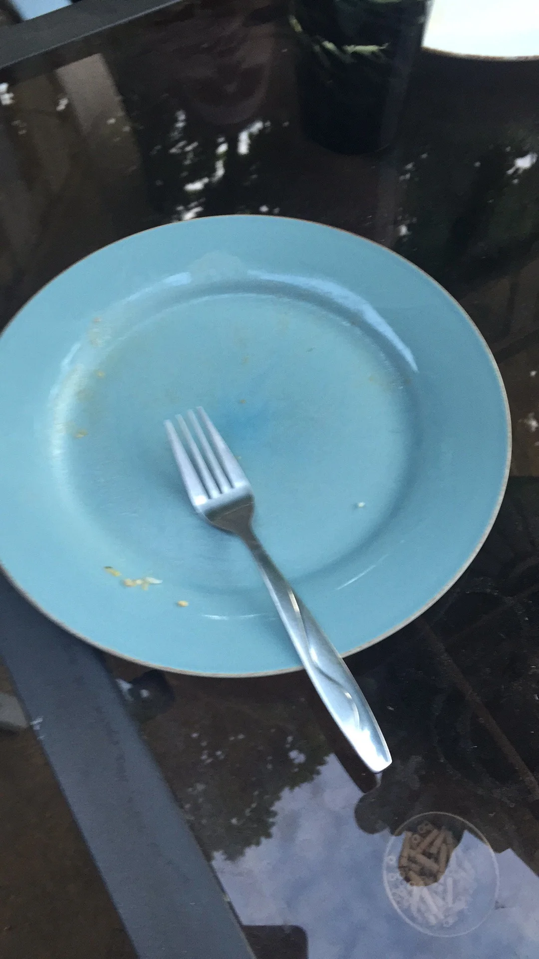 The aftermath of this delicious meal