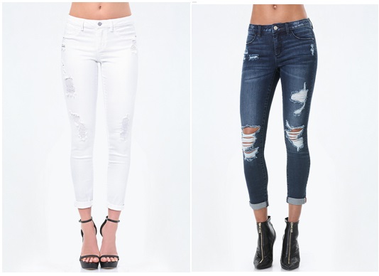 BEBE Heartbreaker Jeans, $74.99 USD and up