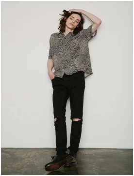 Urban Outfitters Cheap Monday Tight Black Destroyed Skinny Jean, $104