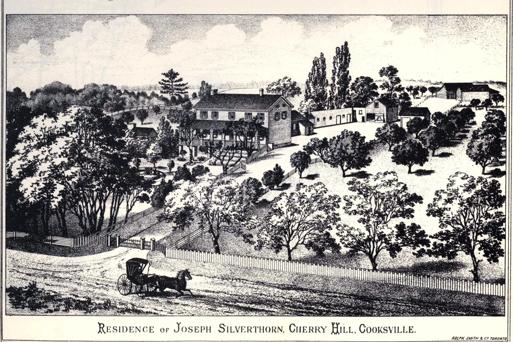 Cherry Hill circa 1822.