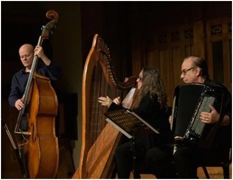 Winter’s Eve Trio in the Riverwood barn in 2016 as part of the Summer Concert series