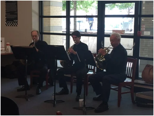Out & About Concert at Central Library (2016) French Horn Trio