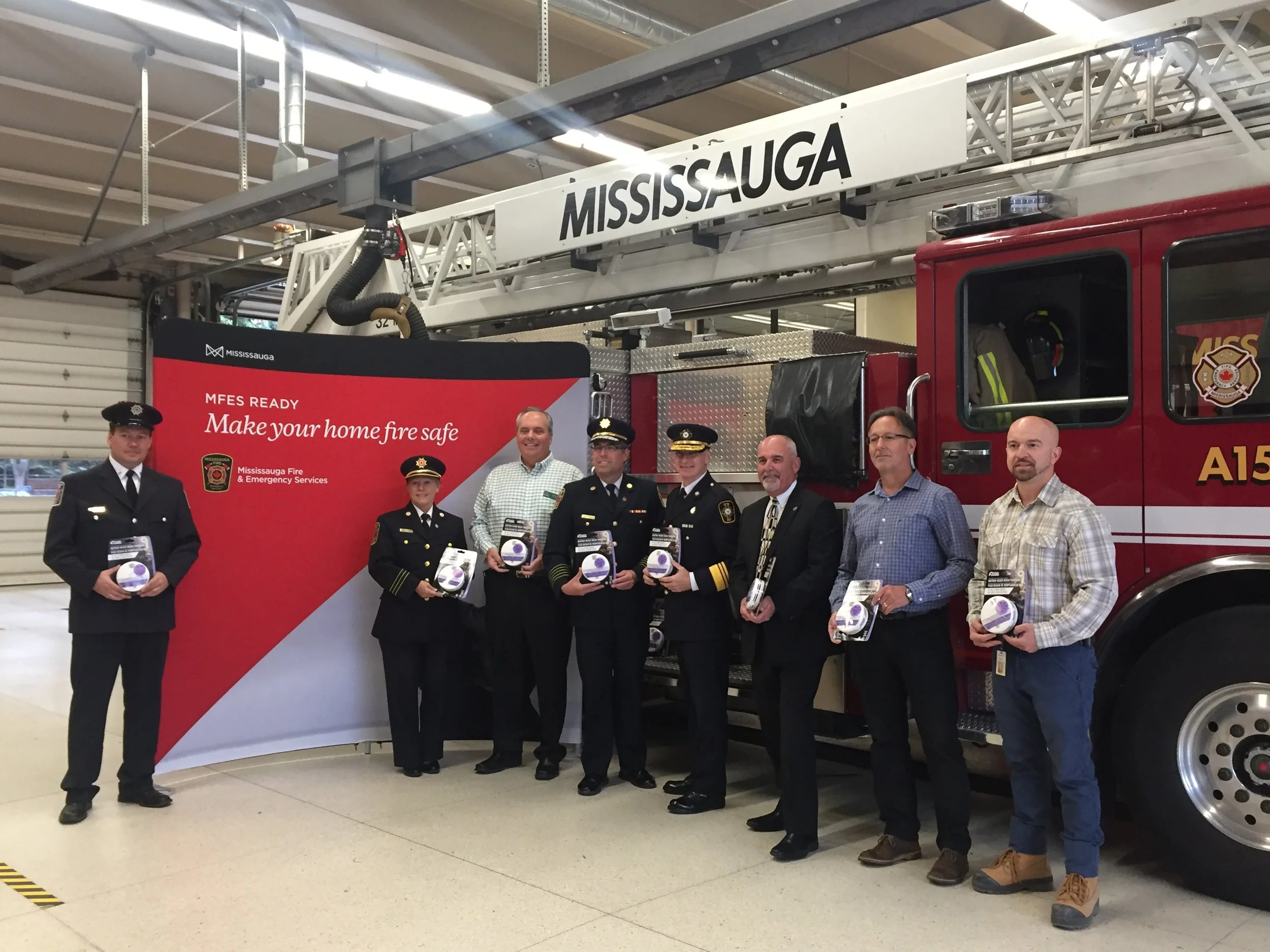 Mississauga Fire and Emergency Services Receives Large Donation Through Project Zero