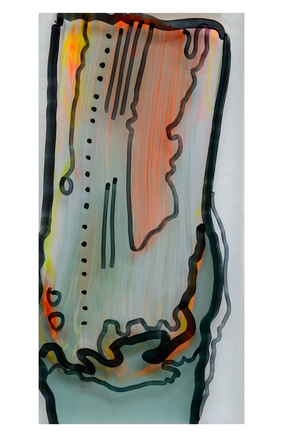 Pamela Leszczynski's Slide Series. Images that mimic scientific slides.