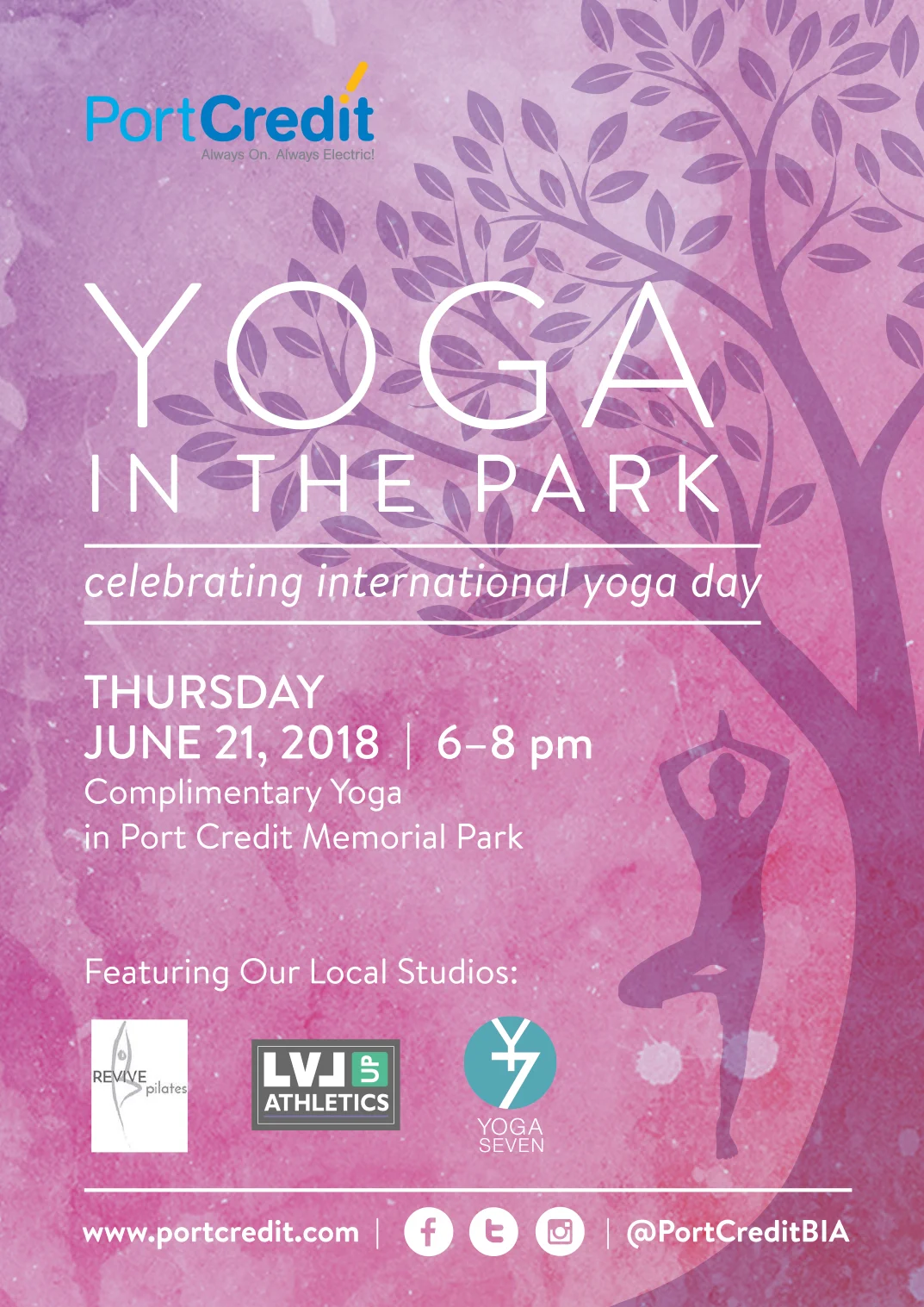 Celebrate International Yoga Day with complimentary yoga in Port Credit