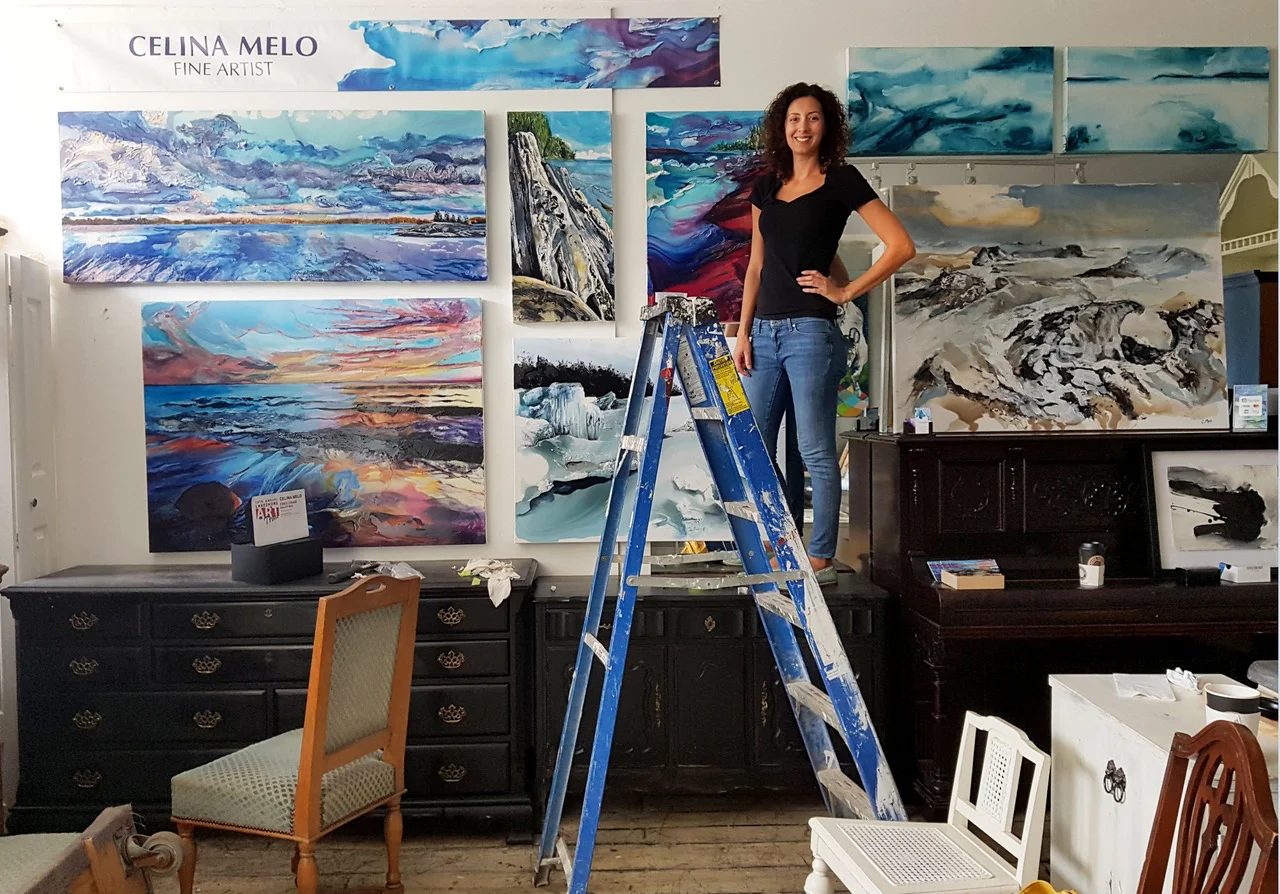 Mississauga artist Celina Melo's debut solo exhibition