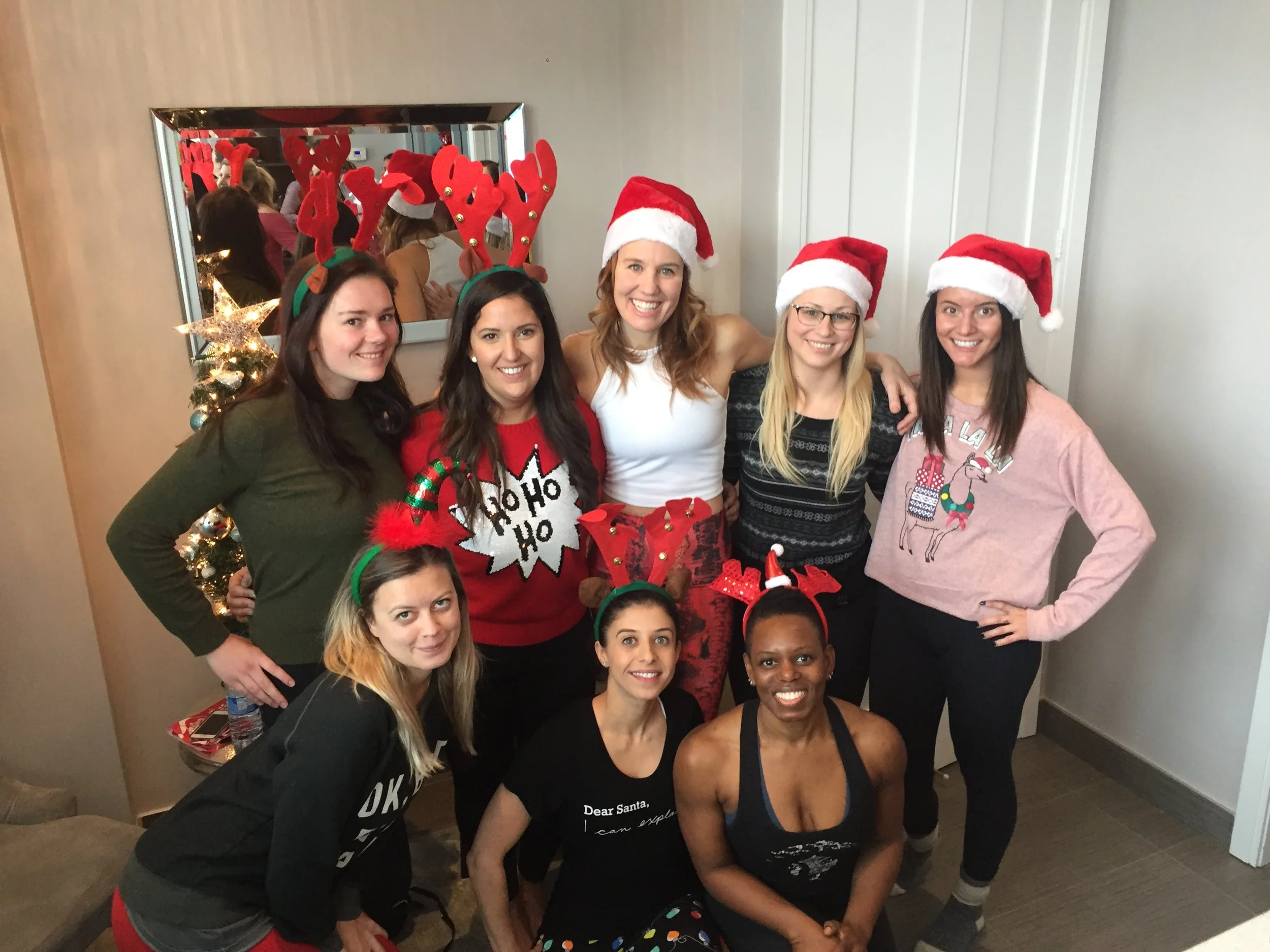 Stacked Pilates and Dance's annual Christmas fundraiser