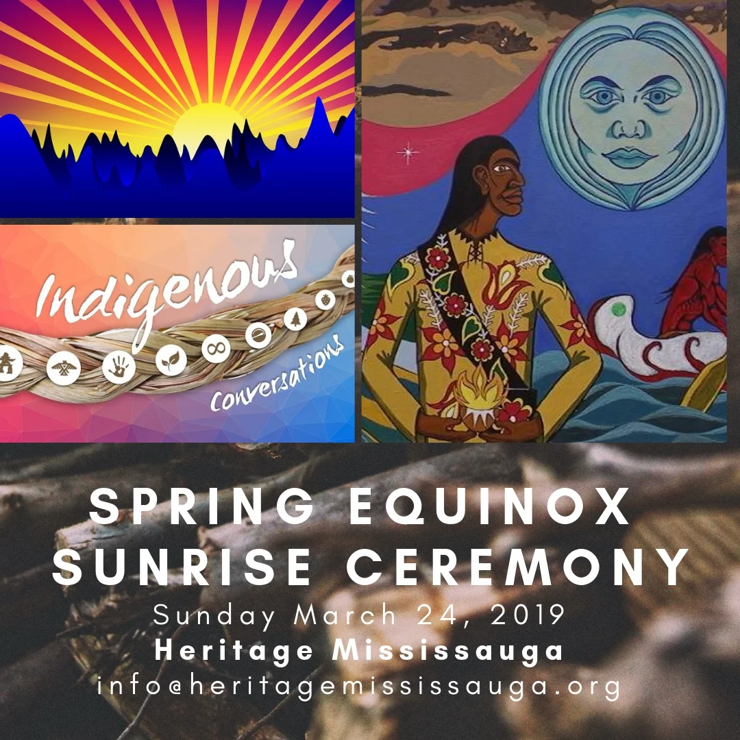 Heritage Mississauga's 2019 Spring Equinox Sunrise Ceremony