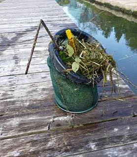 Seabin after 30 minutes of operation at Mississauga’s Credit Village Marina