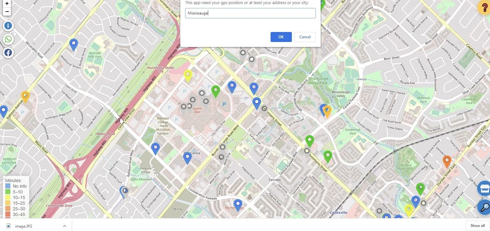 New interactive website shows wait time at stores in Mississauga and beyond