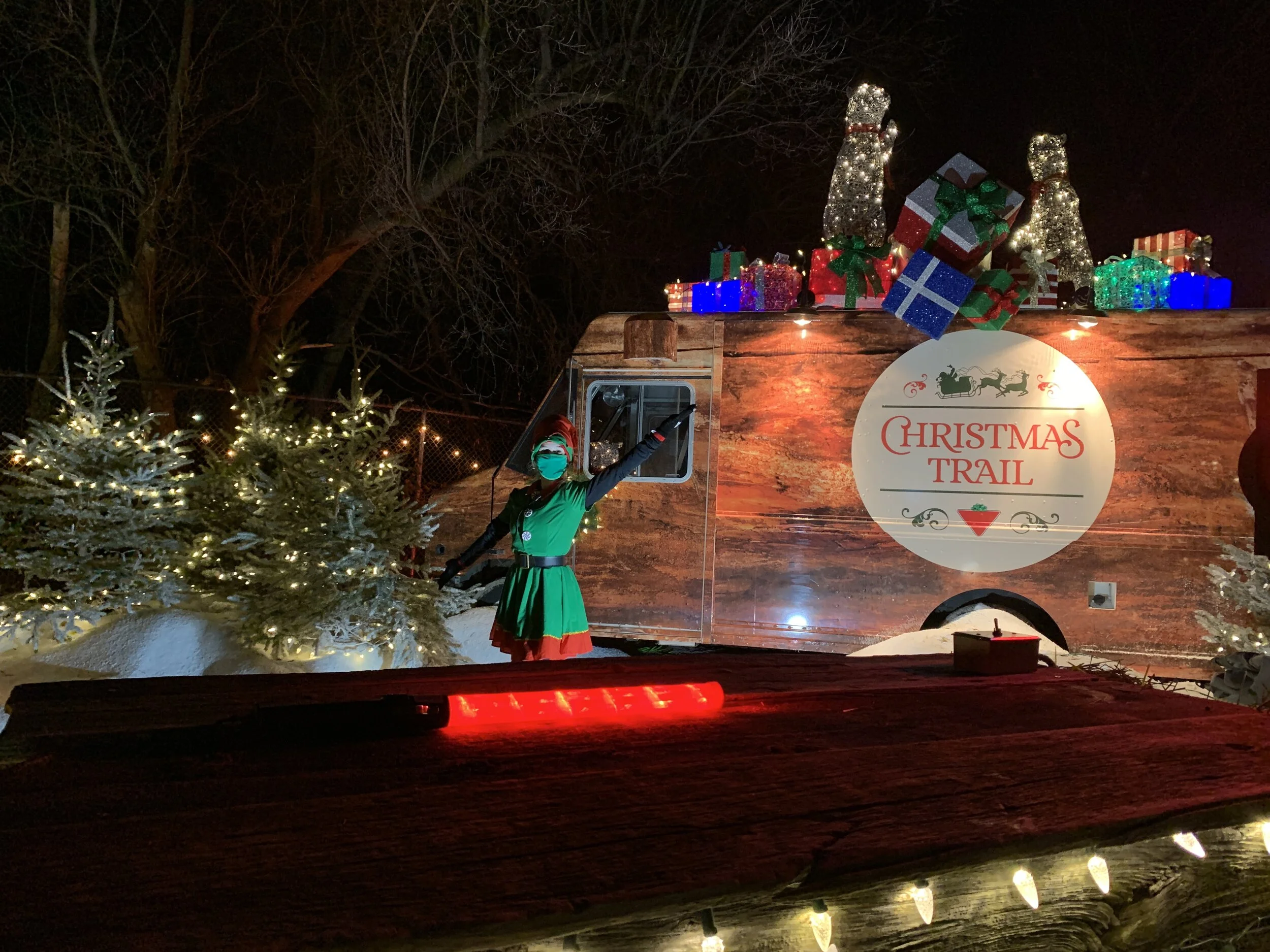 Learn about the creative "Canadian Tire Christmas Trail"