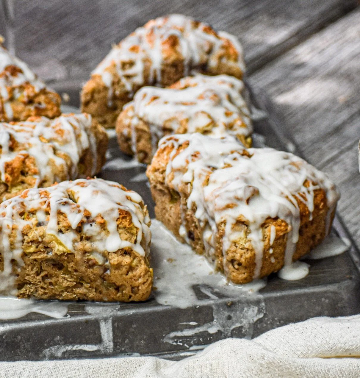 A simple and delicious recipe for walnut &amp; apple scones