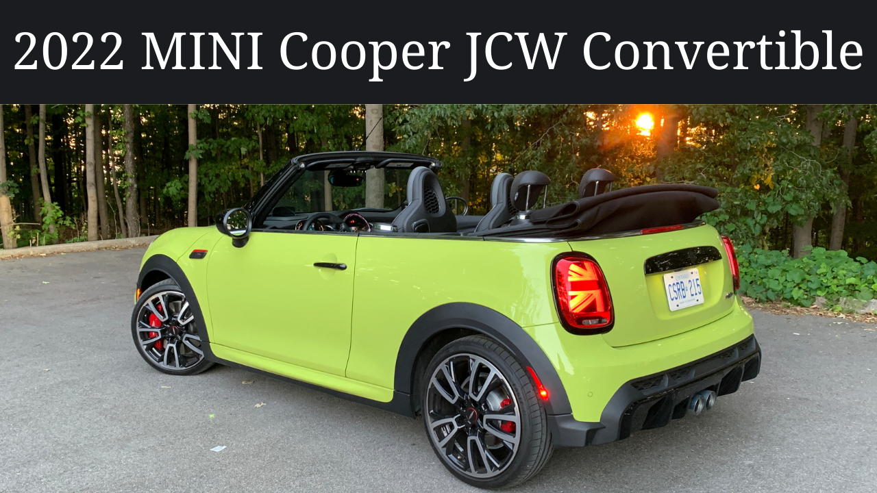 Modern Motoring - A video review of the 2022 MINI Cooper JCW Convertible