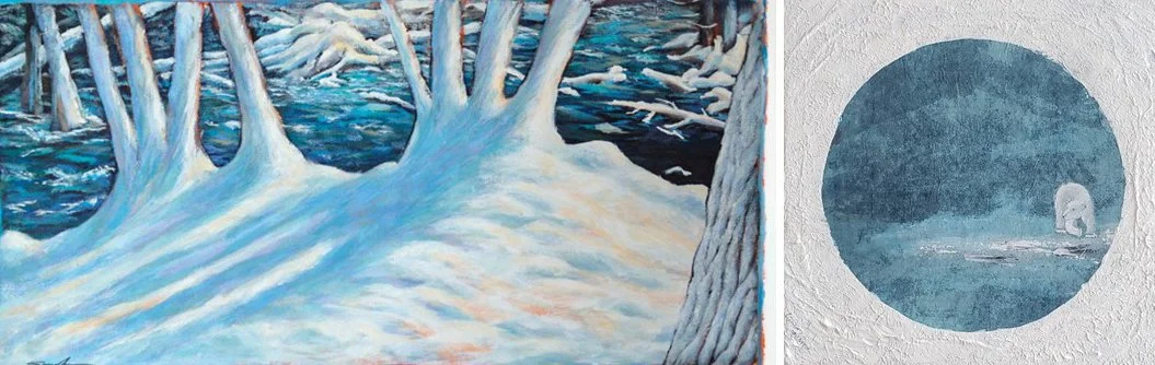 Learn about Mississauga's Arts On The Credit's December virtual exhibition, Winter Wonders