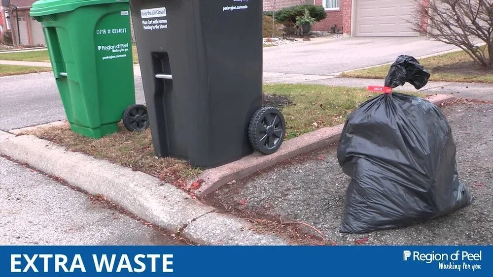 Mississauga to allow 2 excess garbage bags in February 2022